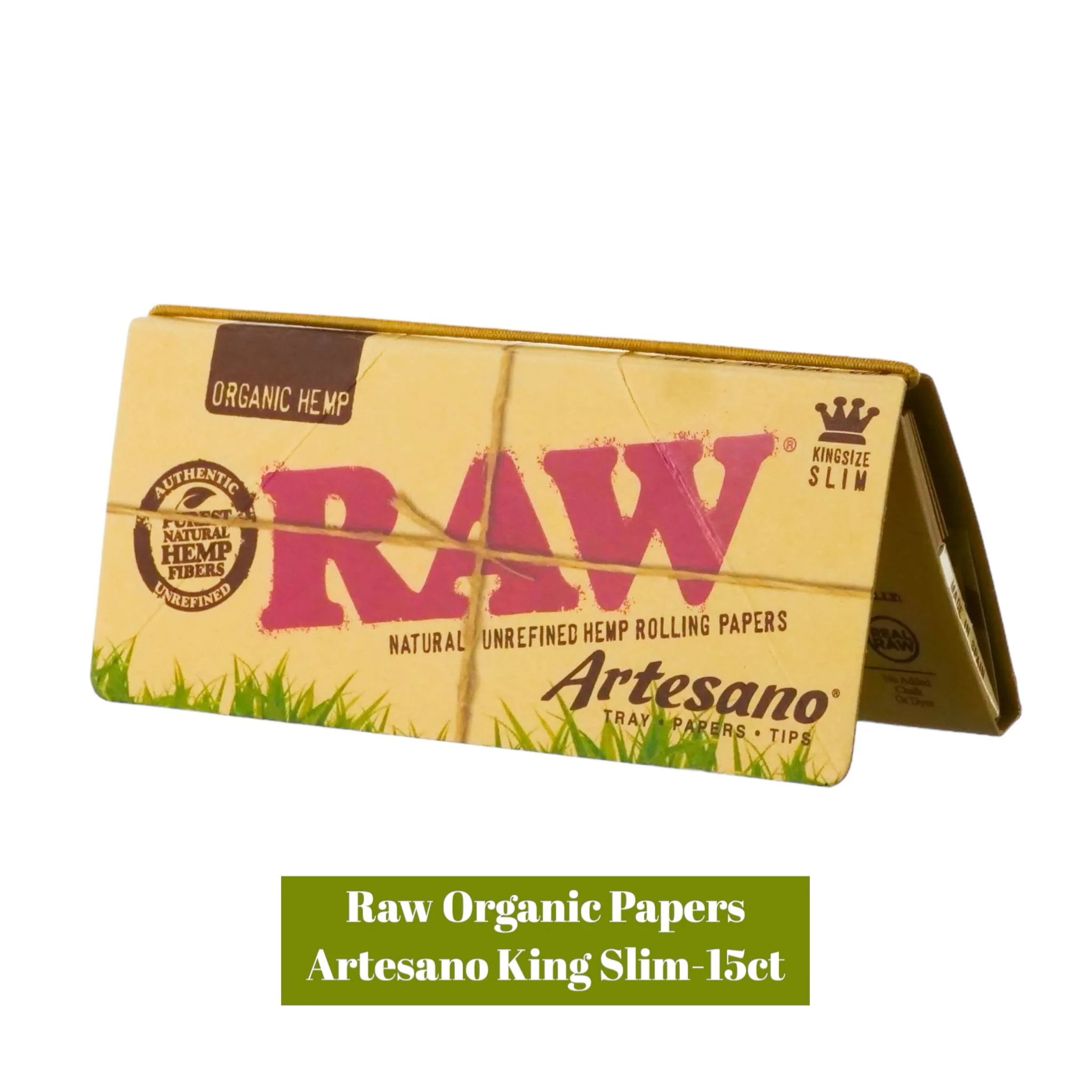 Raw Organic Papers Artesano King Slim-15ct - Image 2