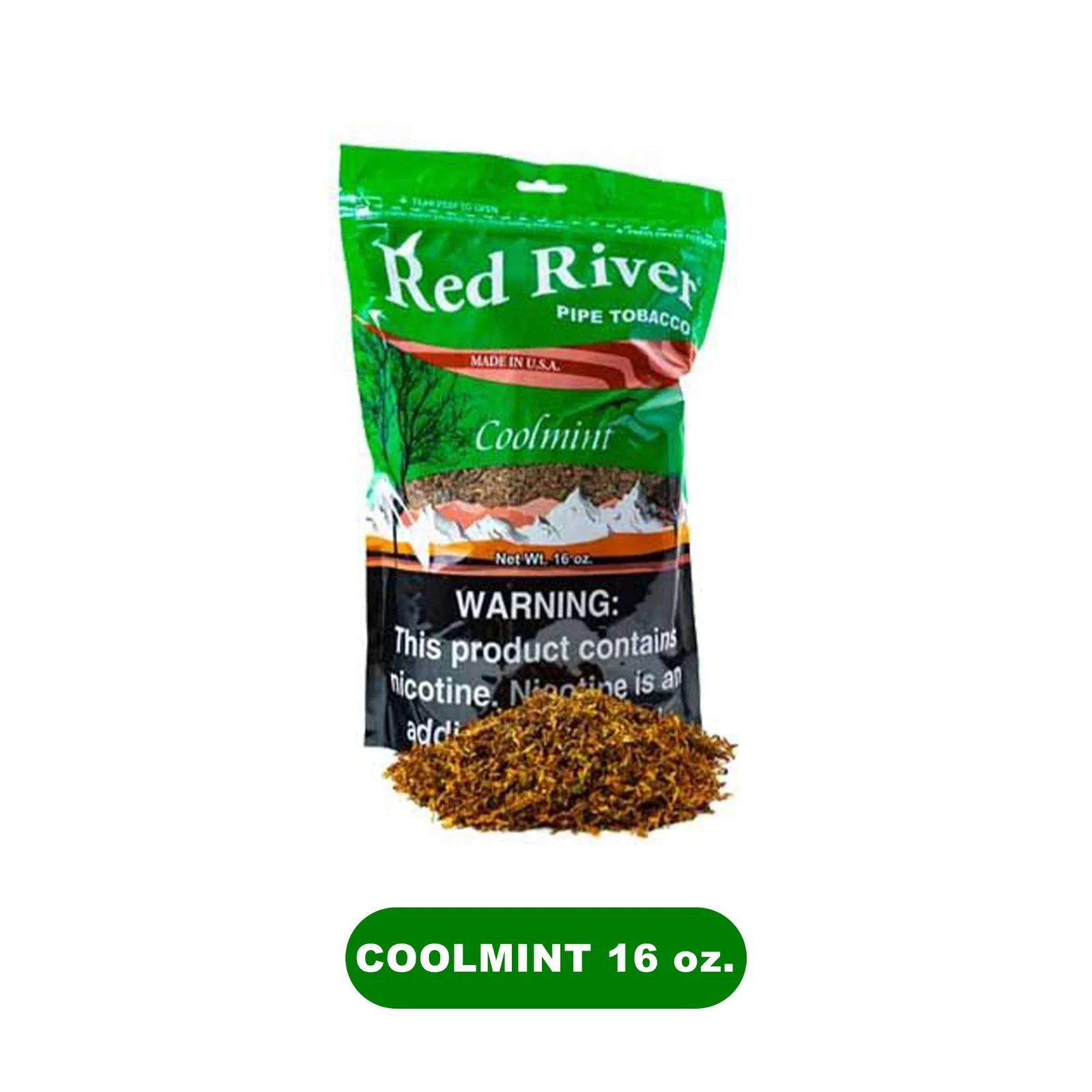 Red River Pipe Tobacco 16oz Pouch - Image 3