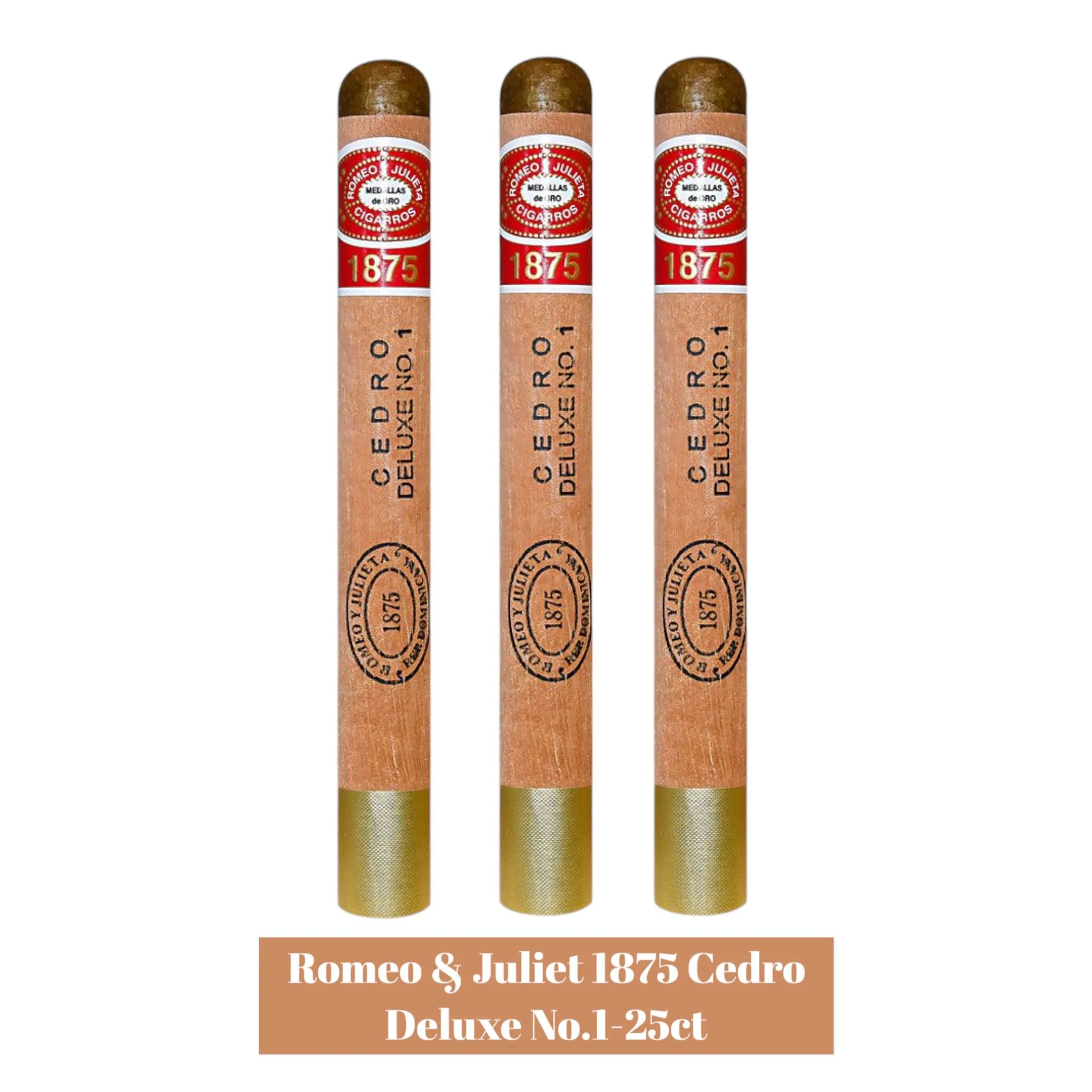 Romeo & Juliet 1875 Cedro Deluxe No.1-25ct - Image 2