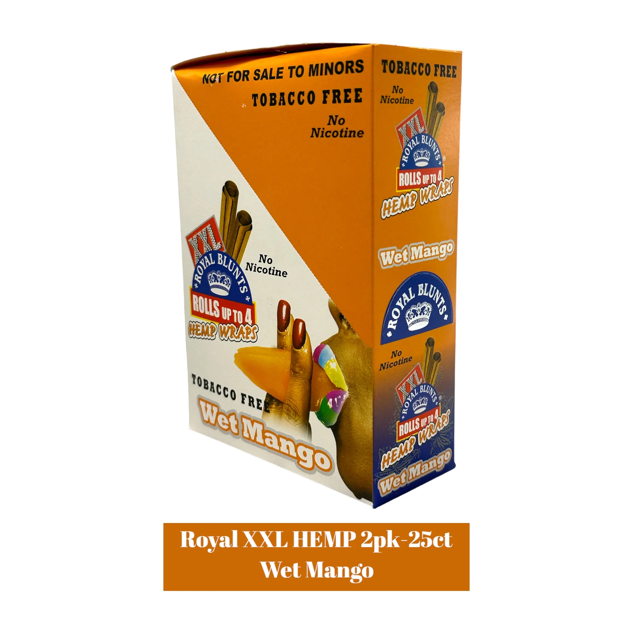 Royal XXL Hemp Blunt Wraps 2pk- 25ct - Image 10