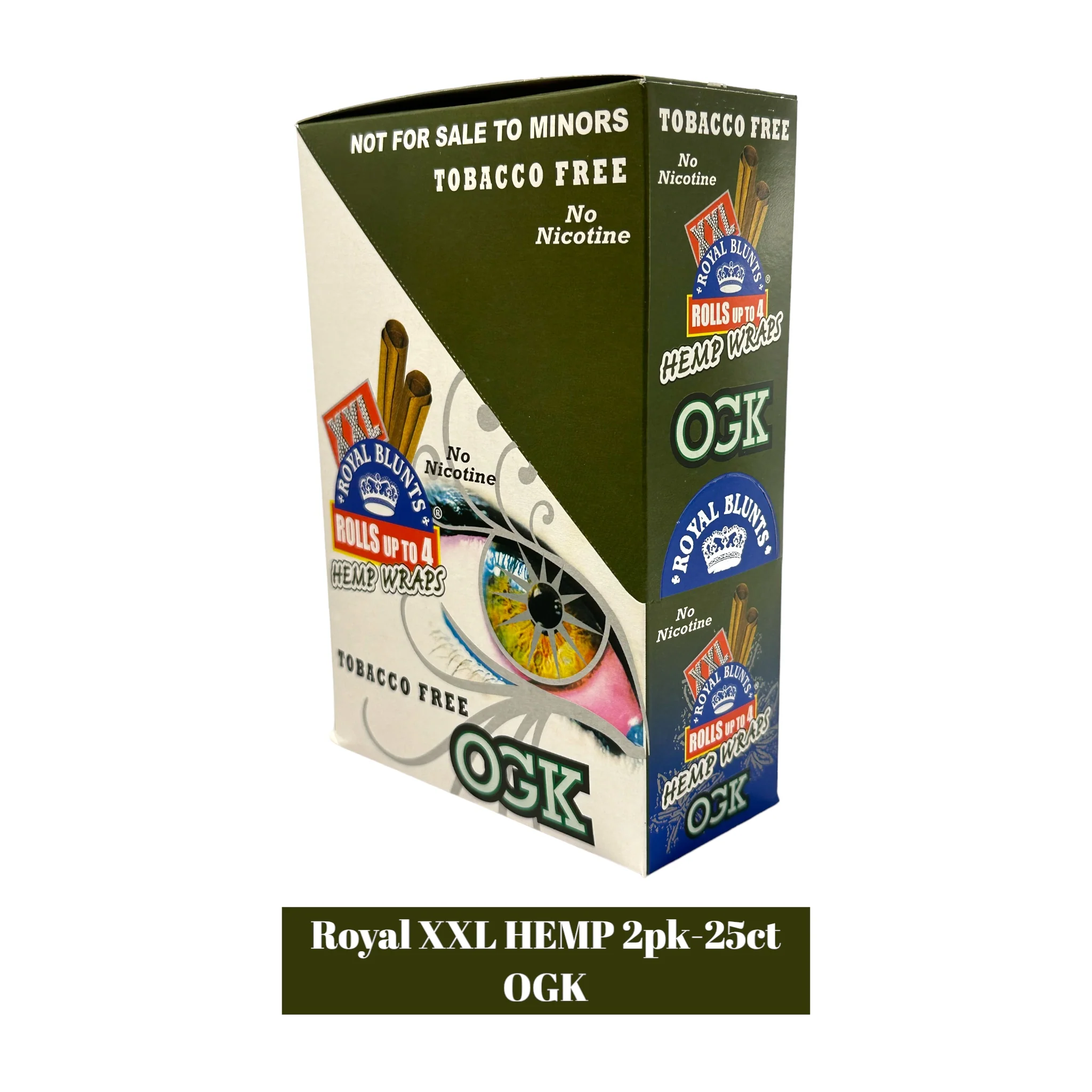 Royal XXL Hemp Blunt Wraps 2pk- 25ct - Image 5