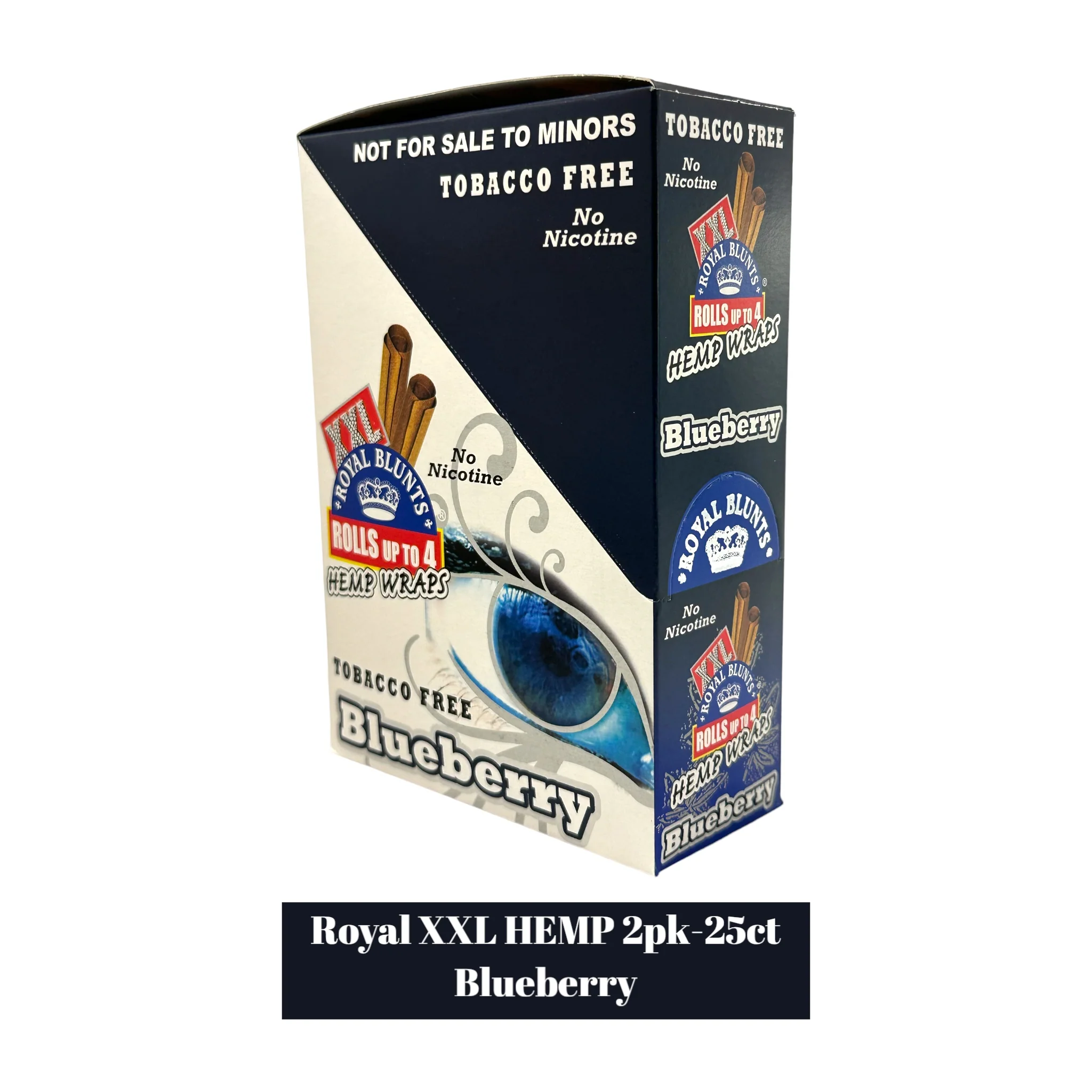Royal XXL Hemp Blunt Wraps 2pk- 25ct - Image 6