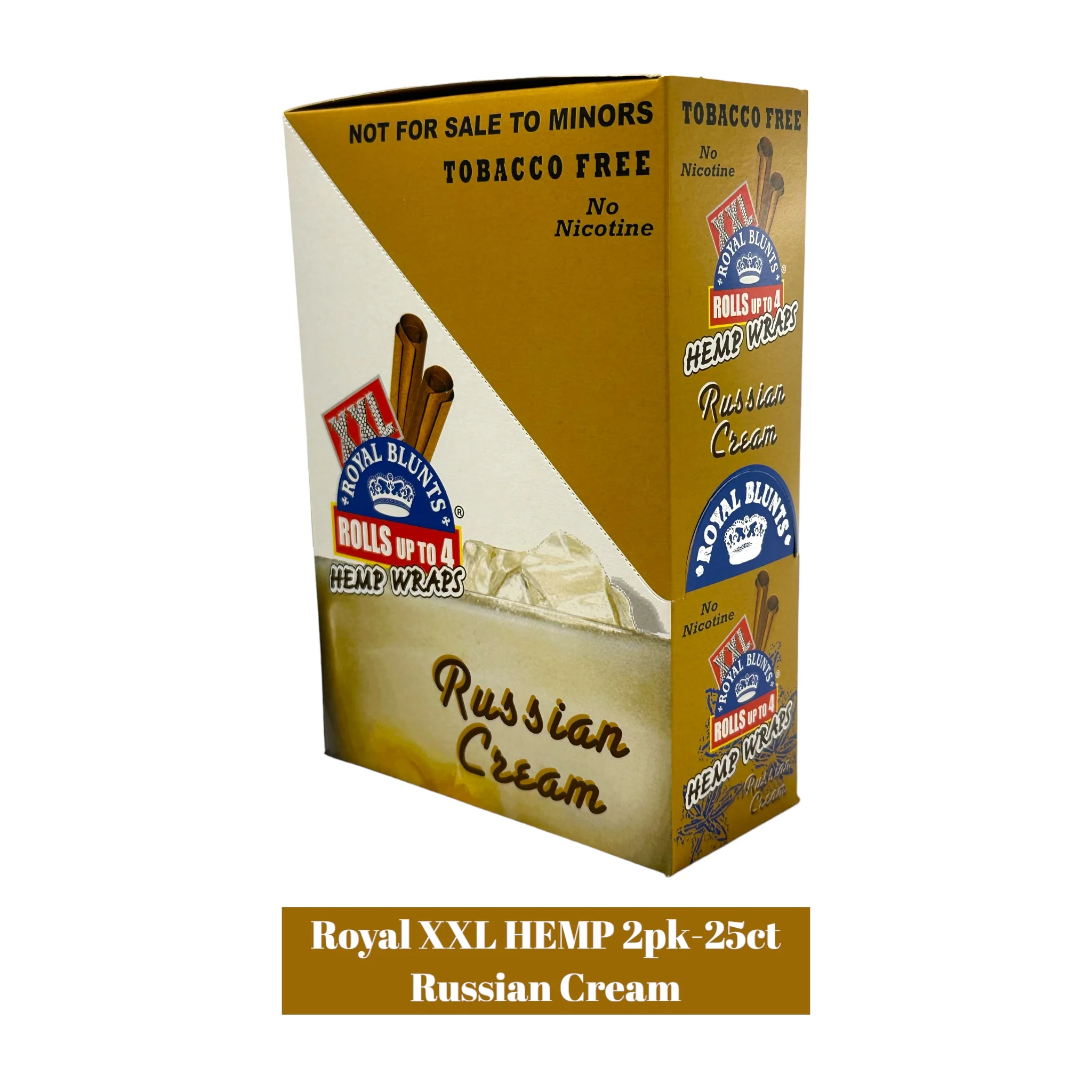 Royal XXL Hemp Blunt Wraps 2pk- 25ct - Image 9