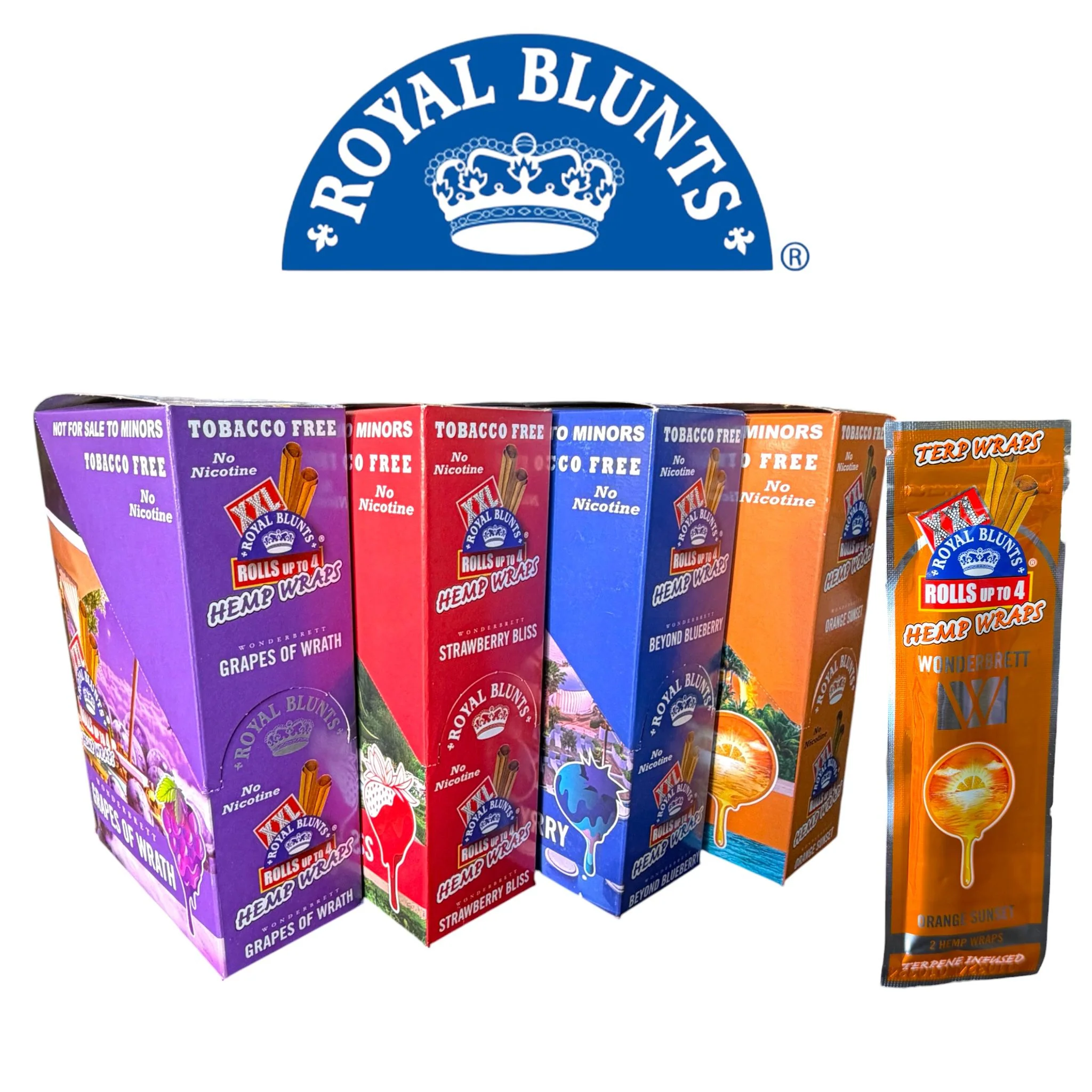 Royal XXL x WB Wraps- 2pk-25ct