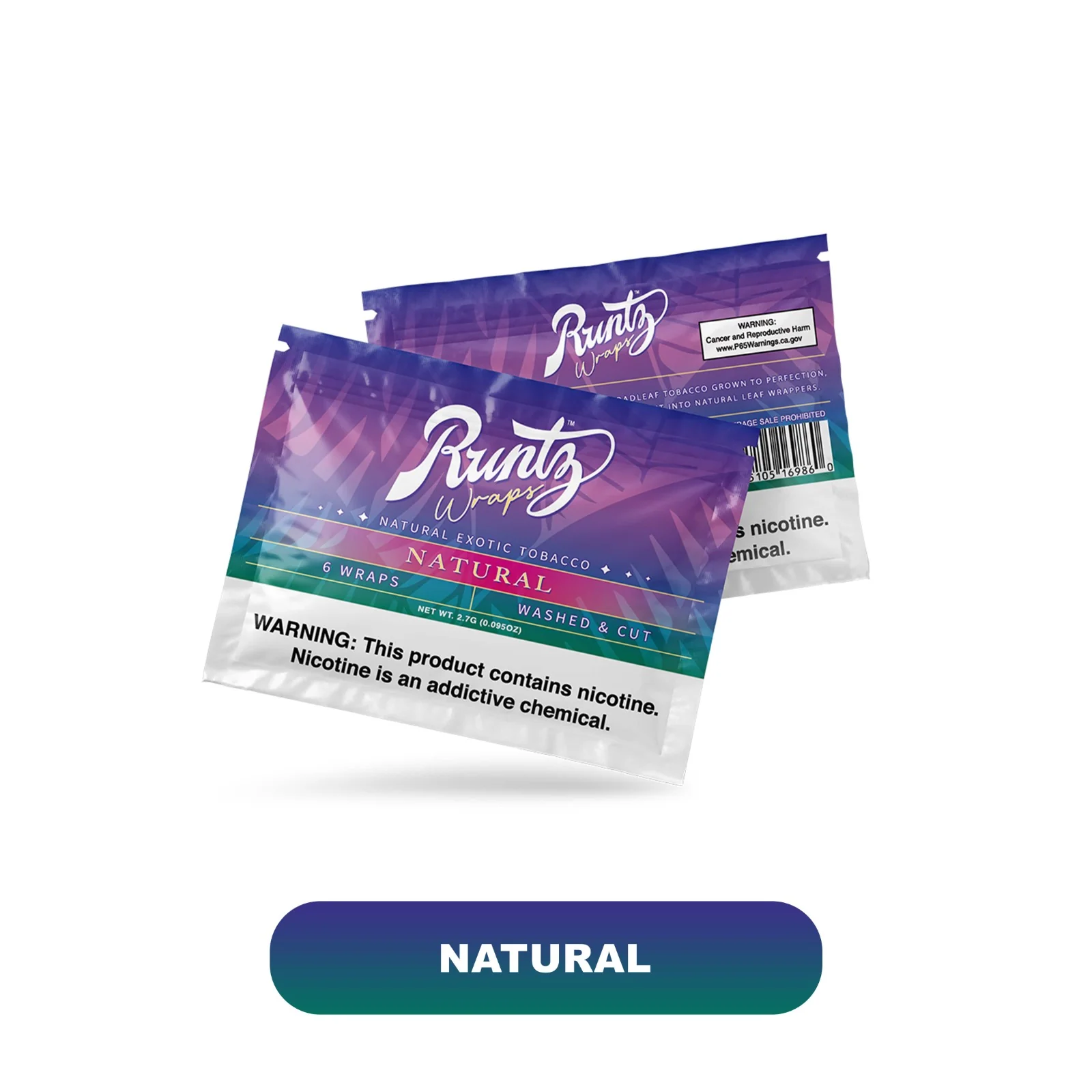 Runtz Wraps All Natural Leaf 6pk-10ct - Image 4