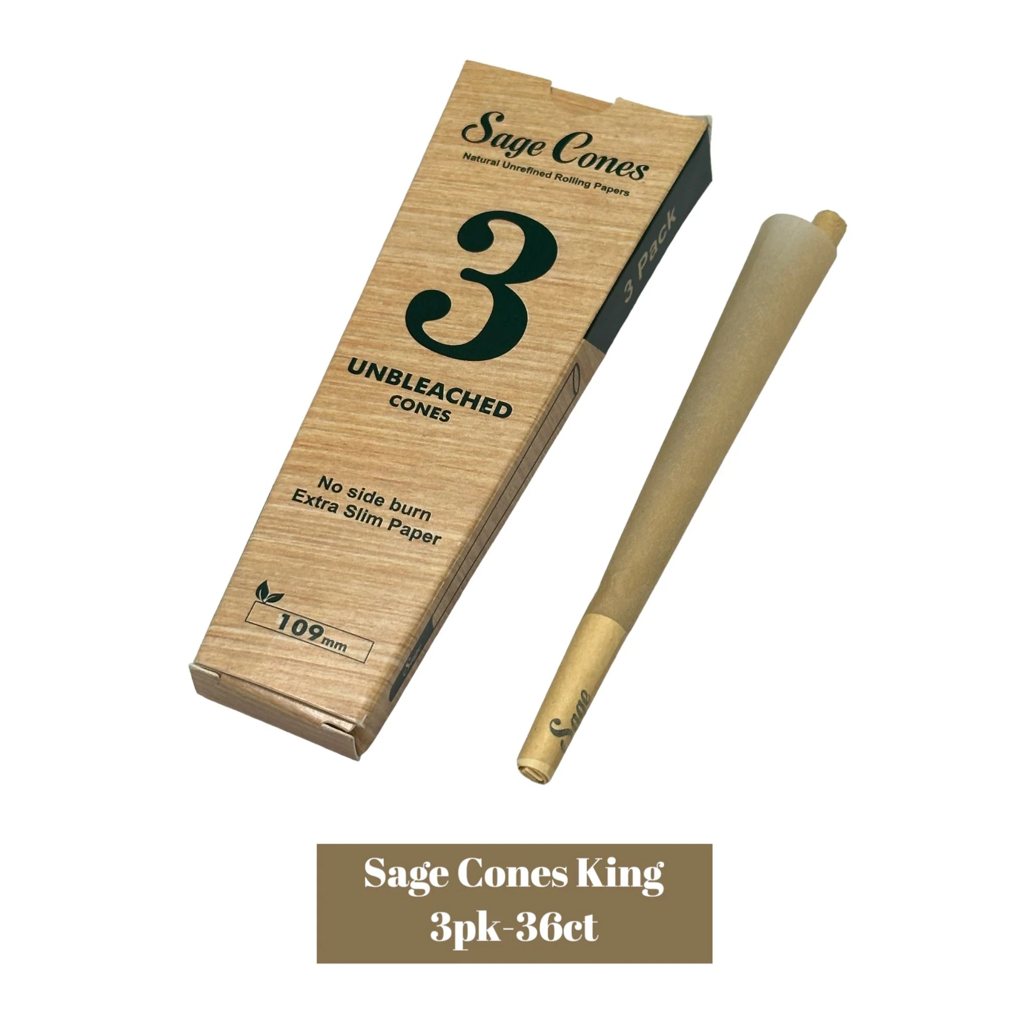 Sage Cones King 3pk- 36ct Display - Image 2