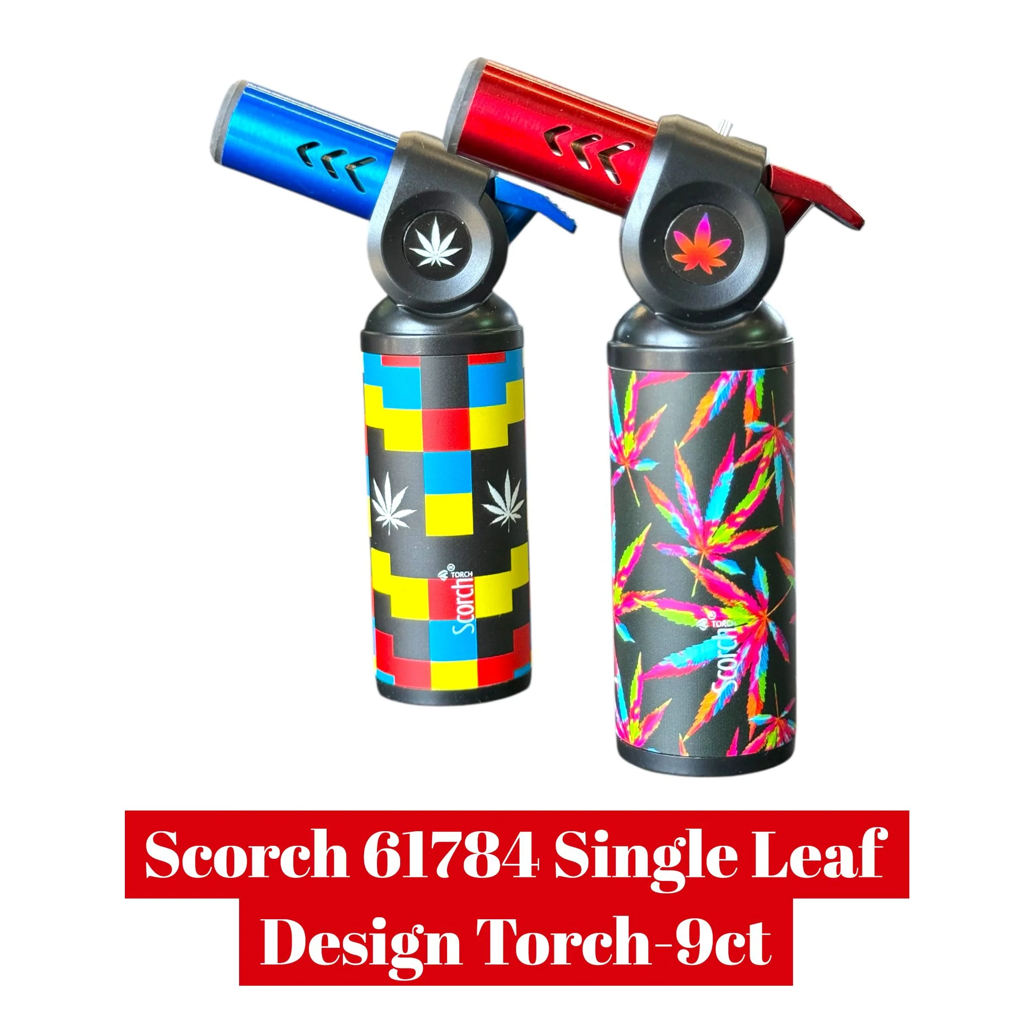 Scorch 61784 Single Leaf Design Torch-9ct - Image 2