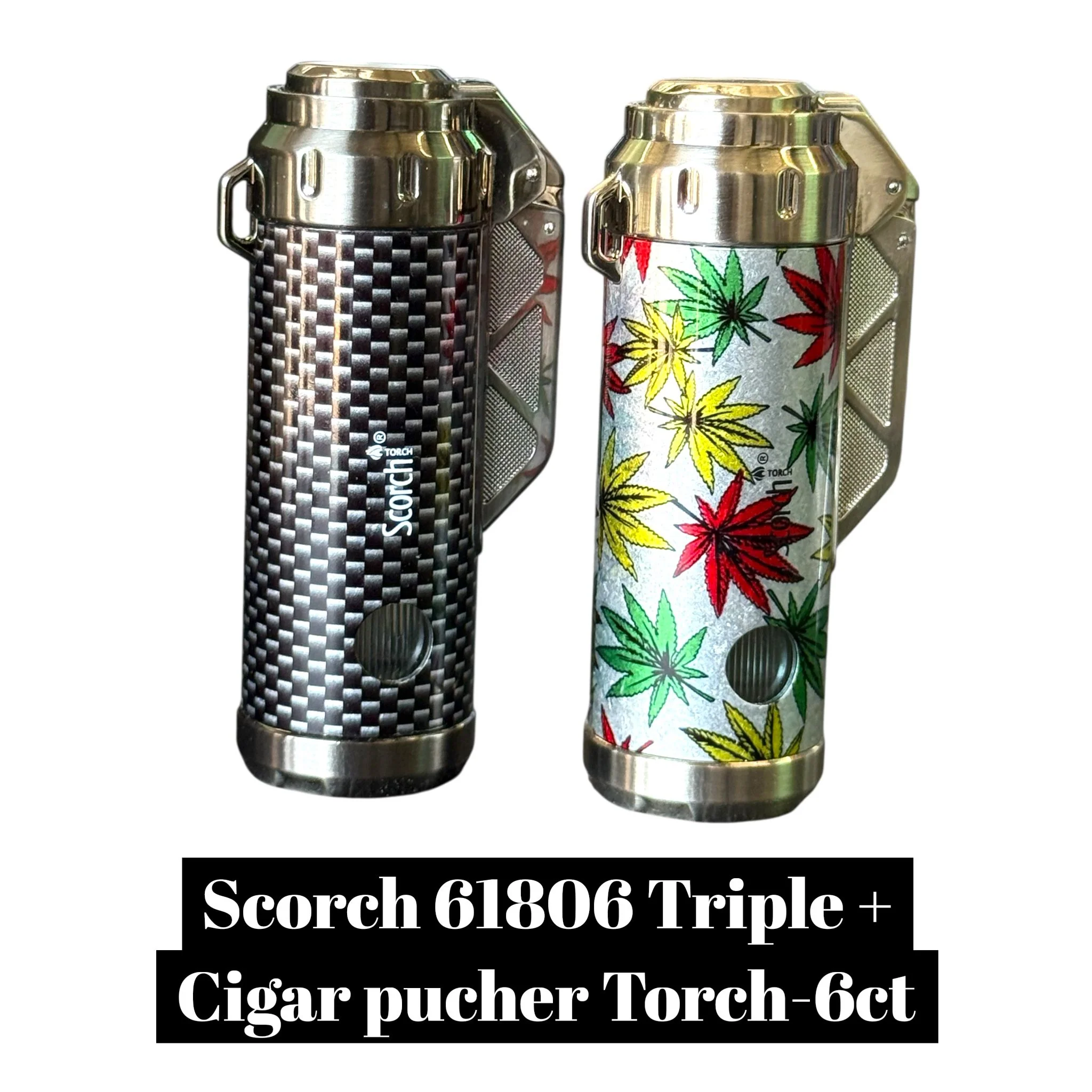 Scorch 61806 Triple + Cigar pucher Torch-6ct - Image 2