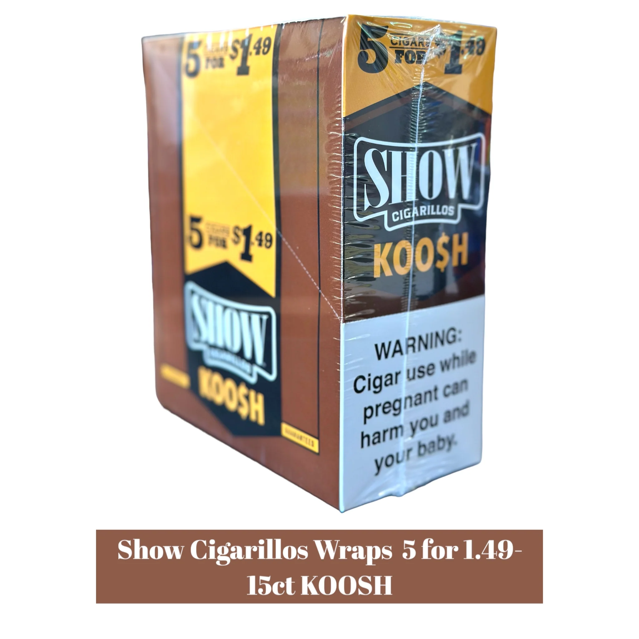 Show Cigarillos 5 for 1.49 - 15ct - Image 20