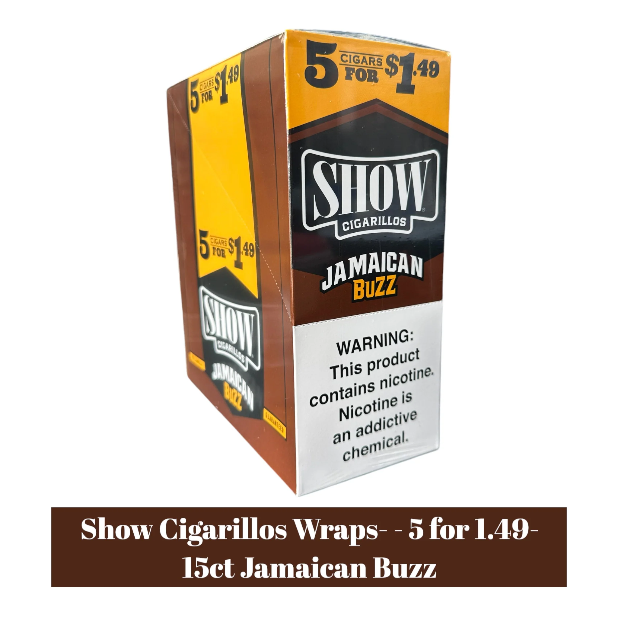 Show Cigarillos 5 for 1.49 - 15ct - Image 24