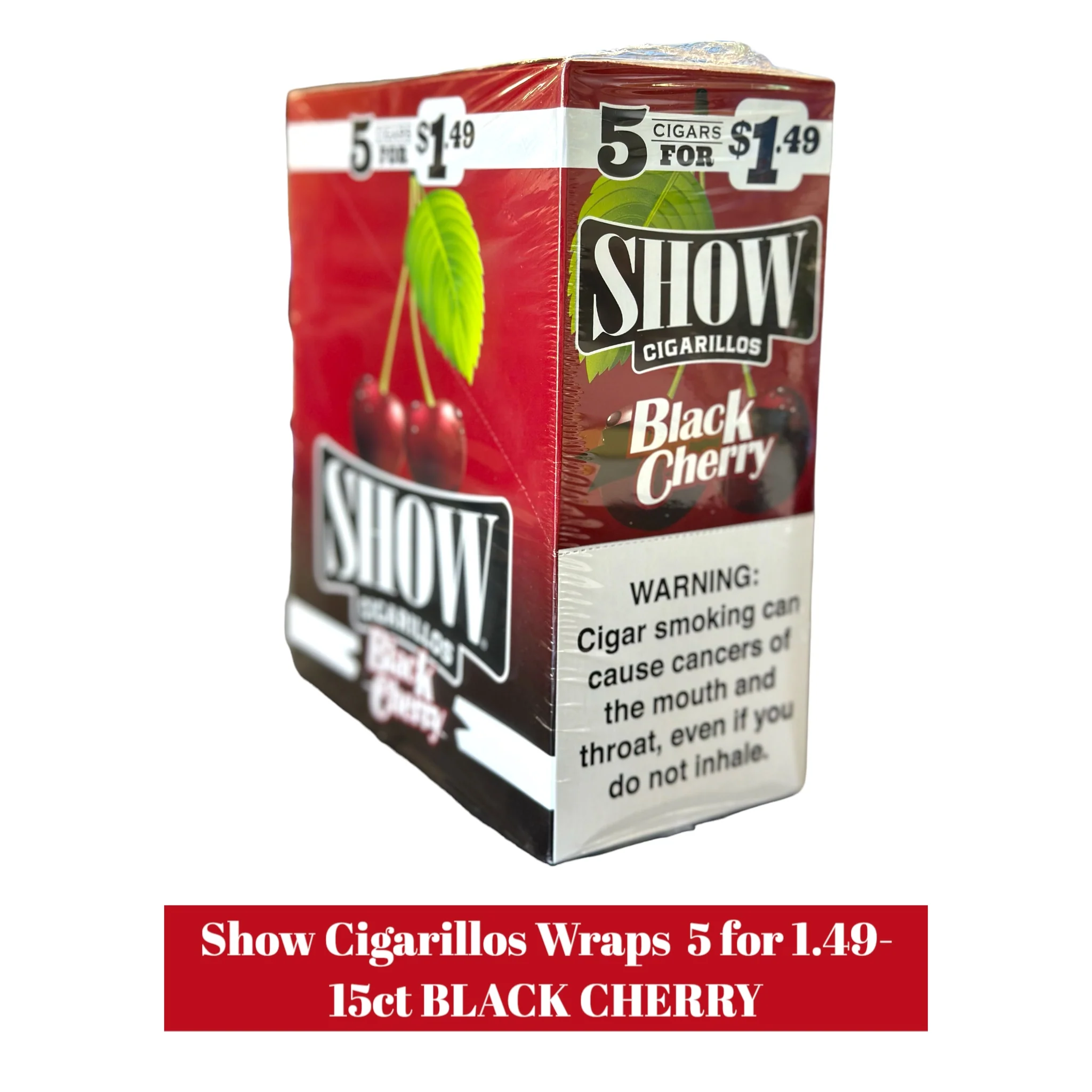 Show Cigarillos 5 for 1.49 - 15ct - Image 7