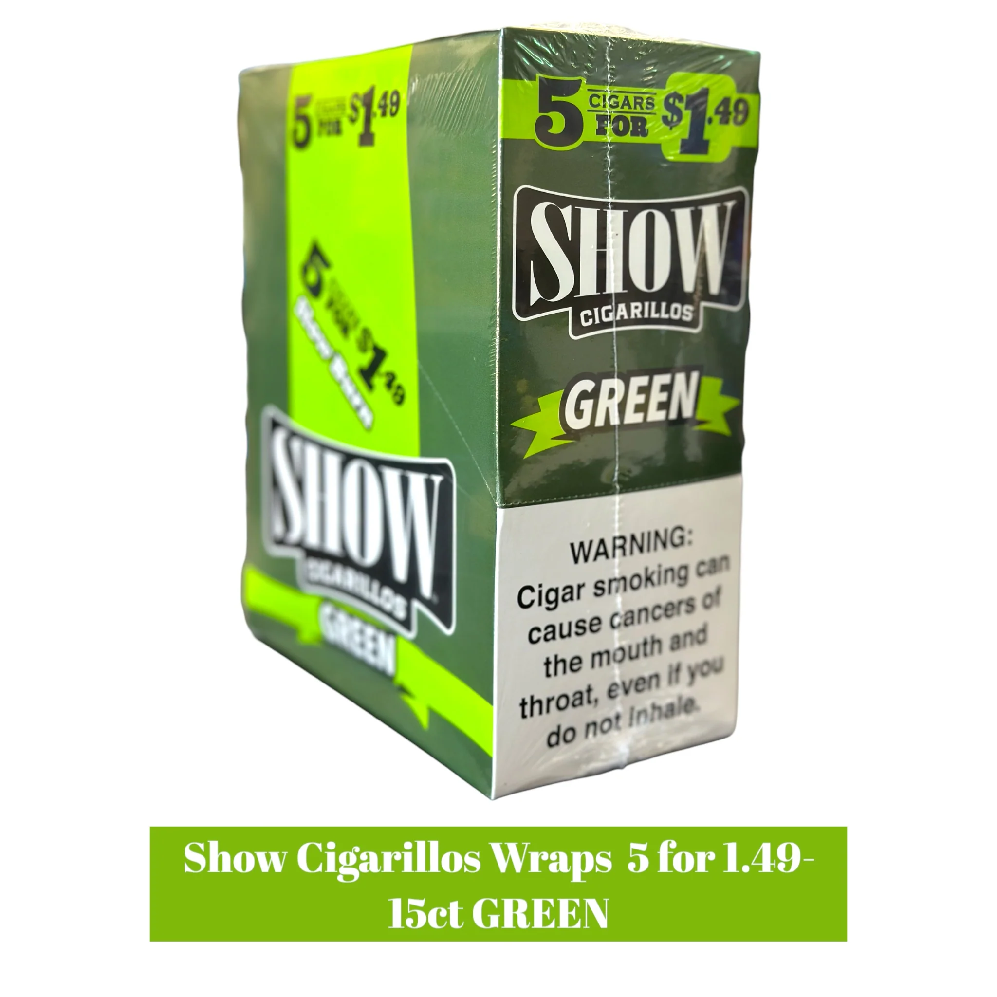 Show Cigarillos 5 for 1.49 - 15ct - Image 8