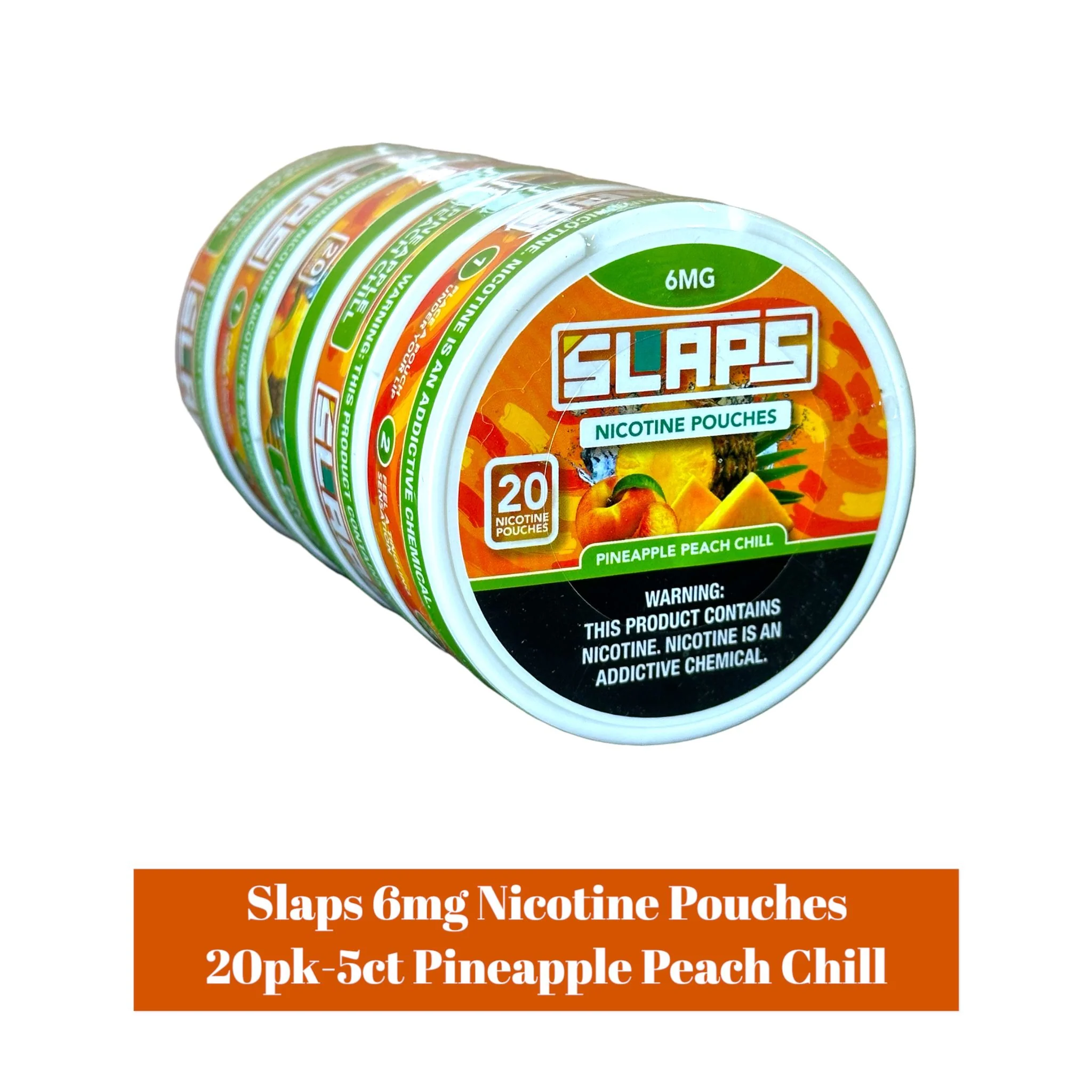 Slaps 6mg Nicotine Pouches - 20ct -5pk - Image 5