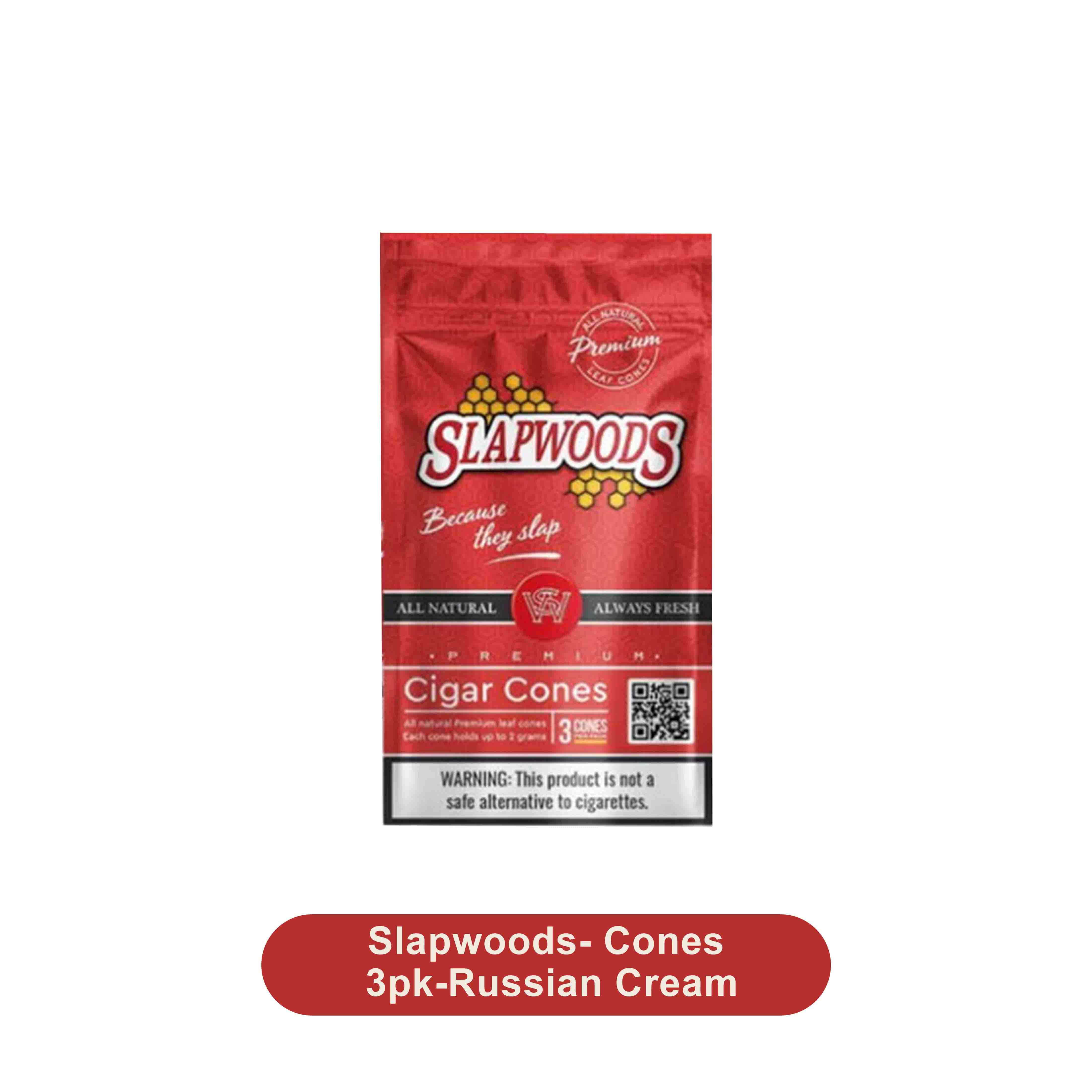 Slapwoods Cones 3pk Russian Cream 10ct - Image 2