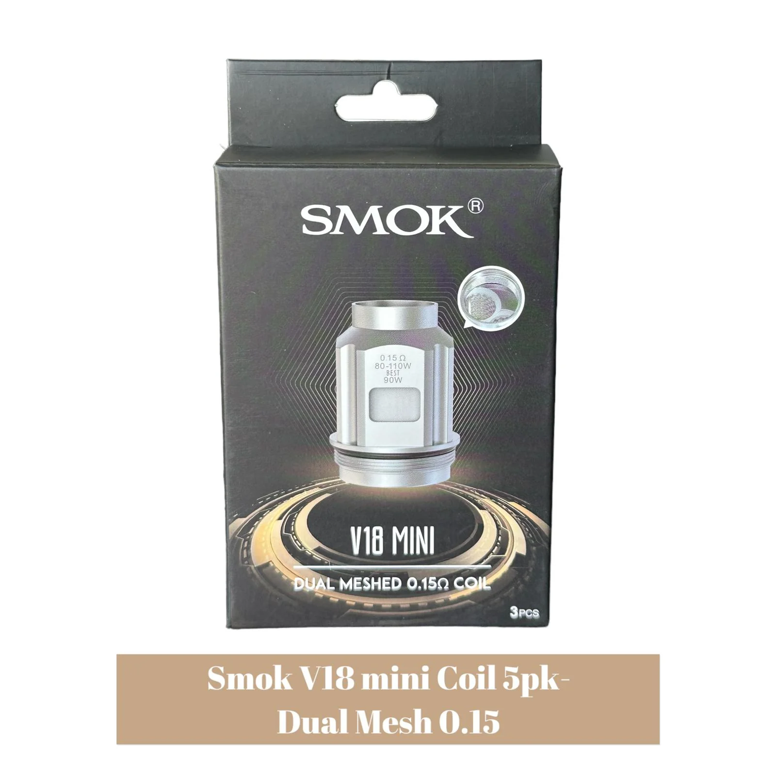 Smok Tfv18 V18 mini Replacement coils- 3 pack - Image 2