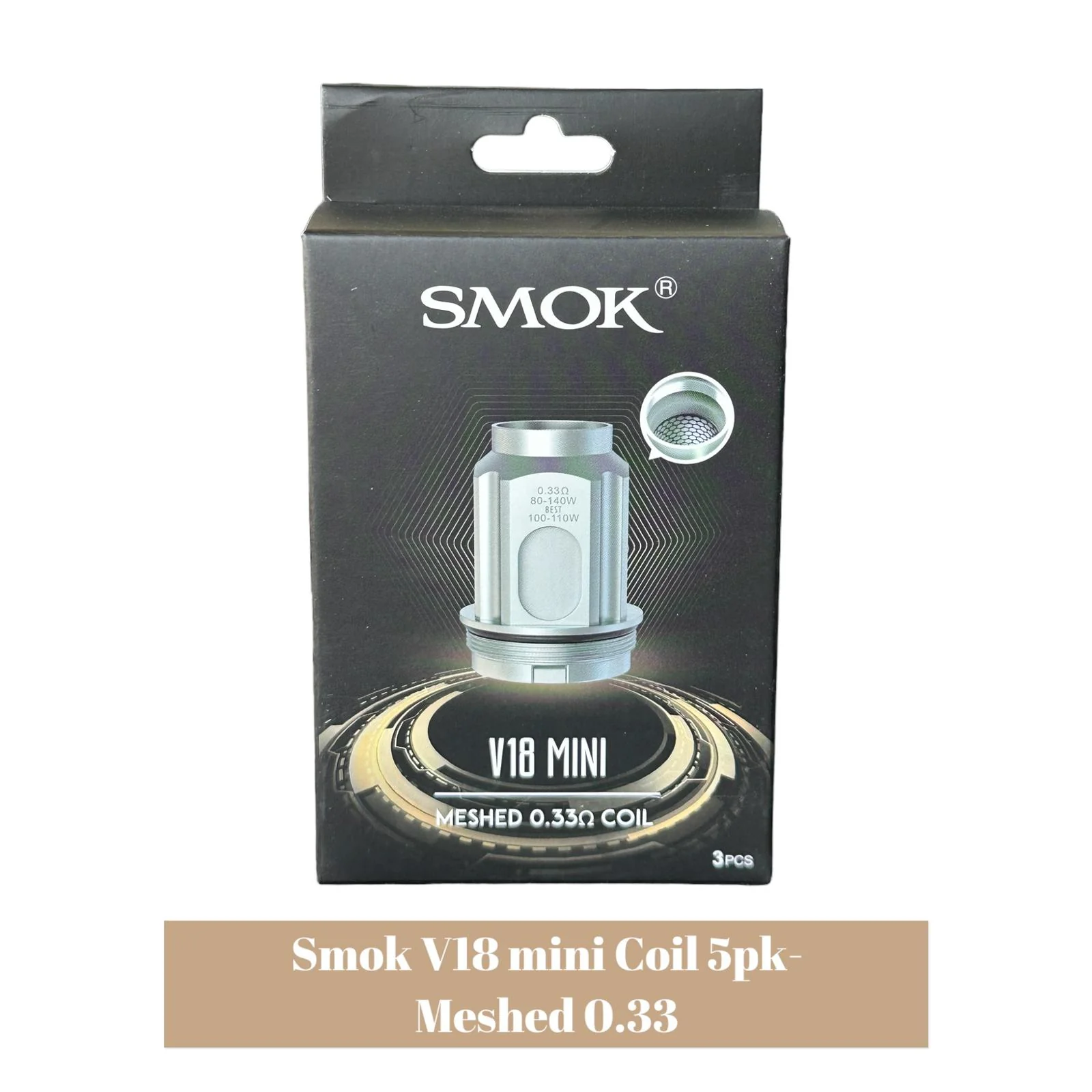 Smok Tfv18 V18 mini Replacement coils- 3 pack - Image 3