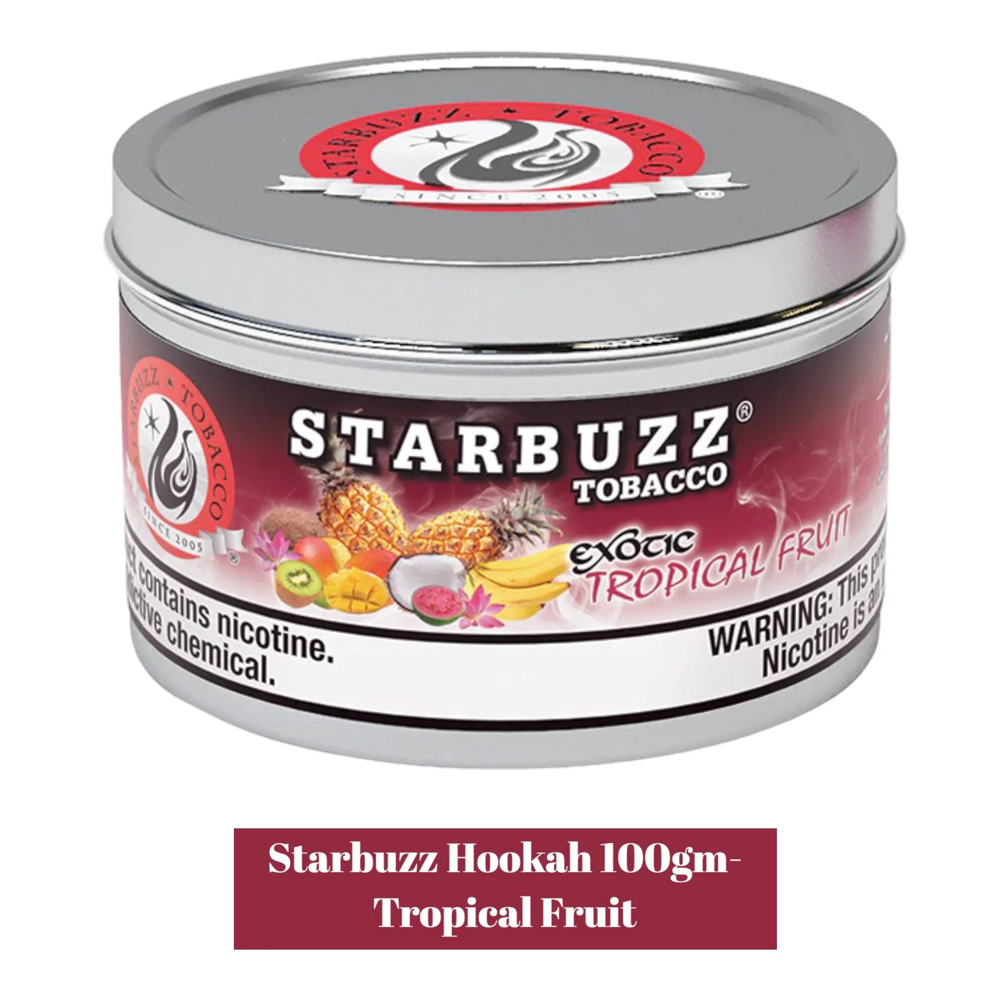 StarBuzz 100g Hookah Tobacco Can-1ct - Image 14