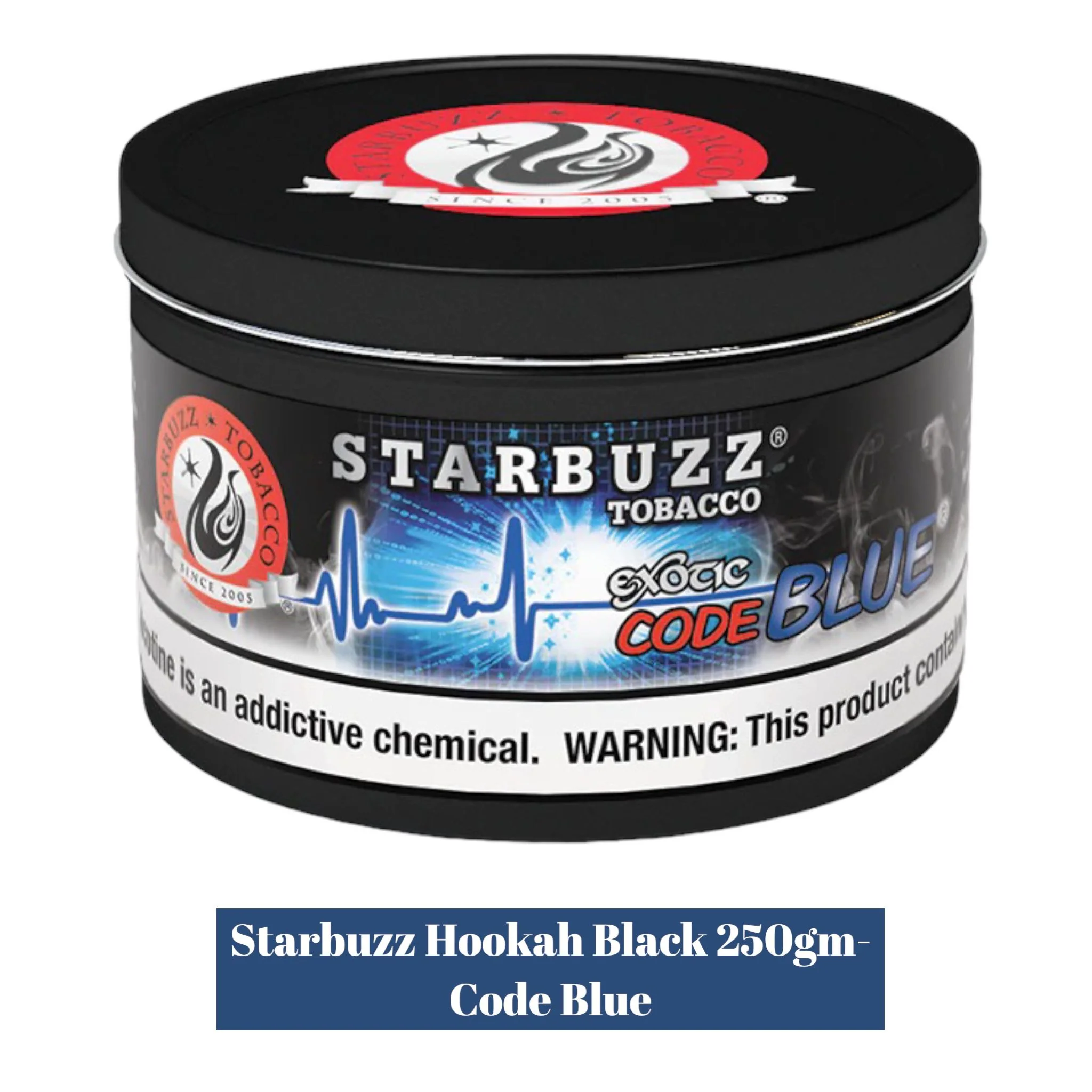 StarBuzz 250g Can Black-1ct - Image 2