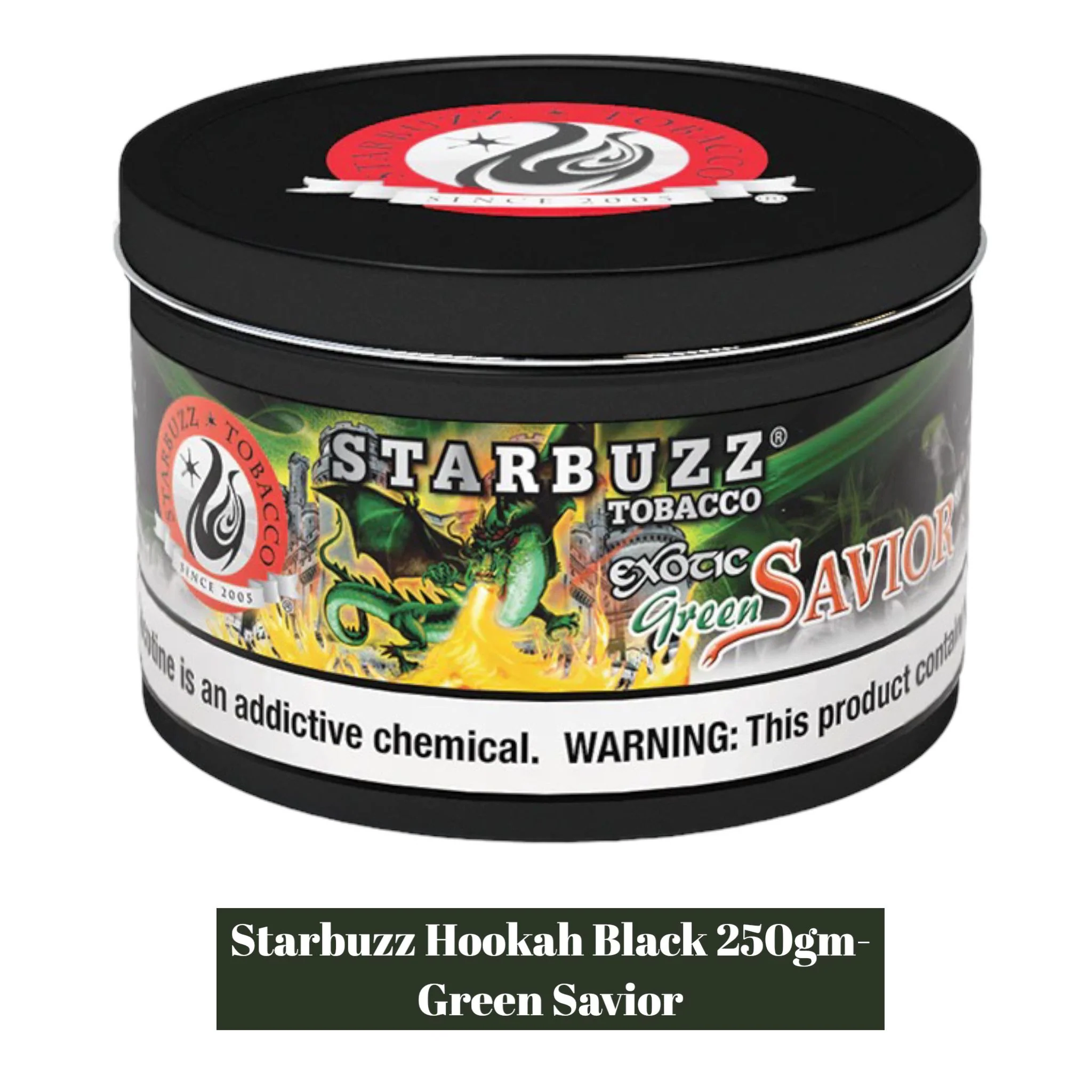 StarBuzz 250g Can Black-1ct - Image 4