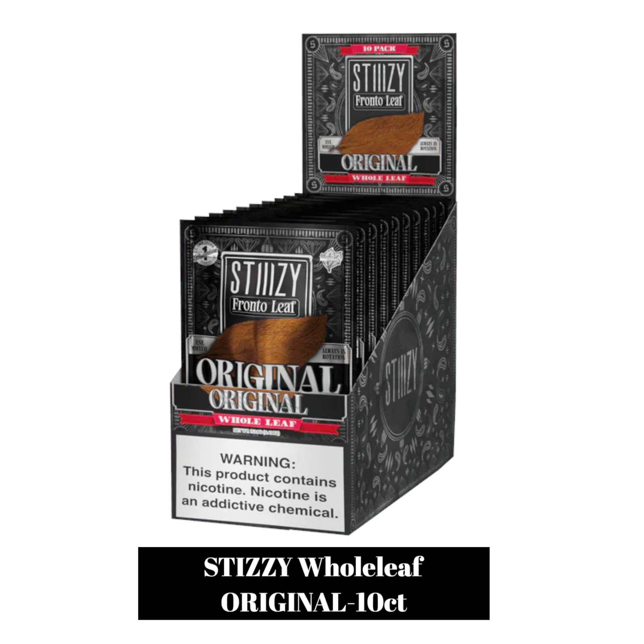STIIIZY LEAF WRAPS 8pk-5ct - Image 3