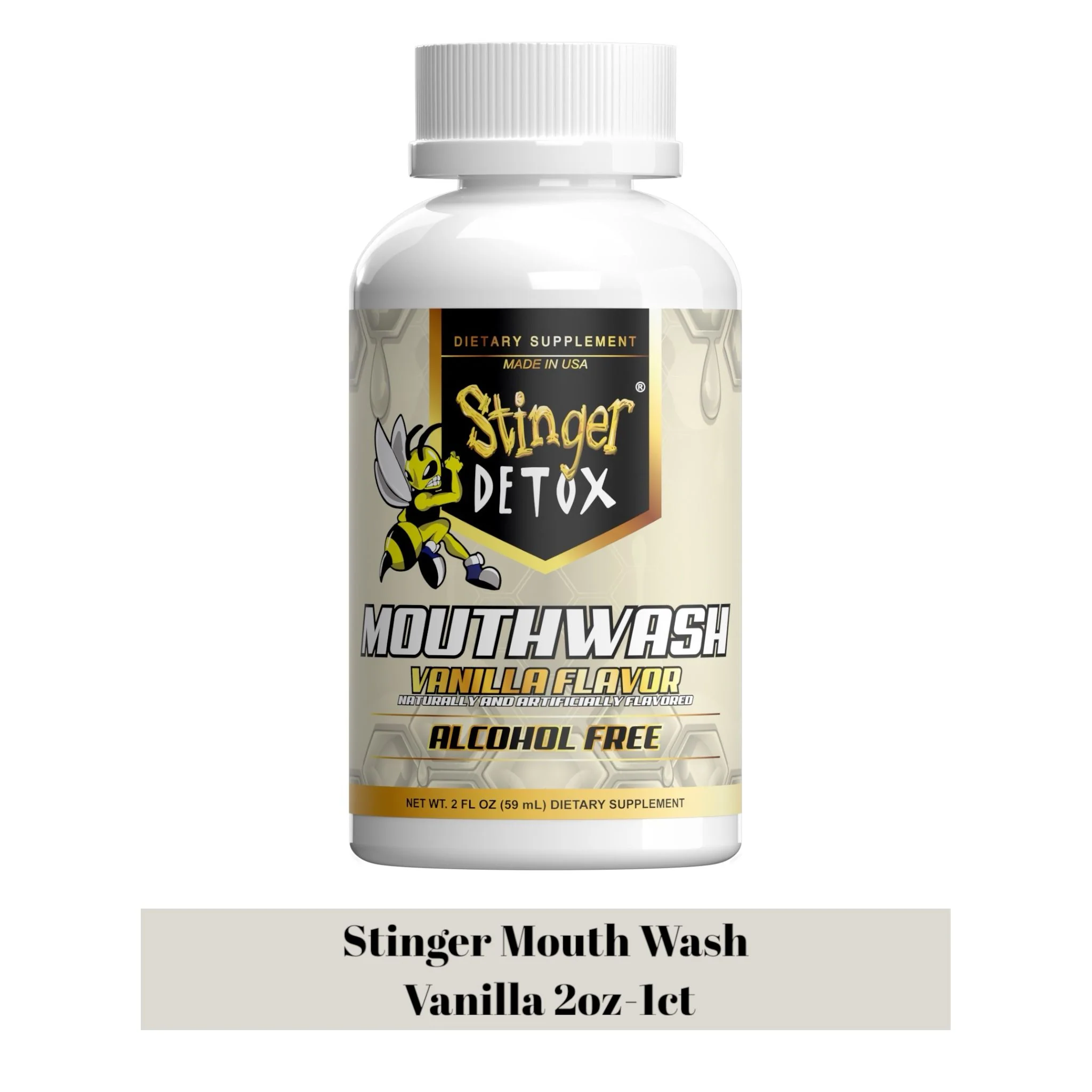 Stinger Mouth Wash Vanilla 2oz-1ct - Image 2