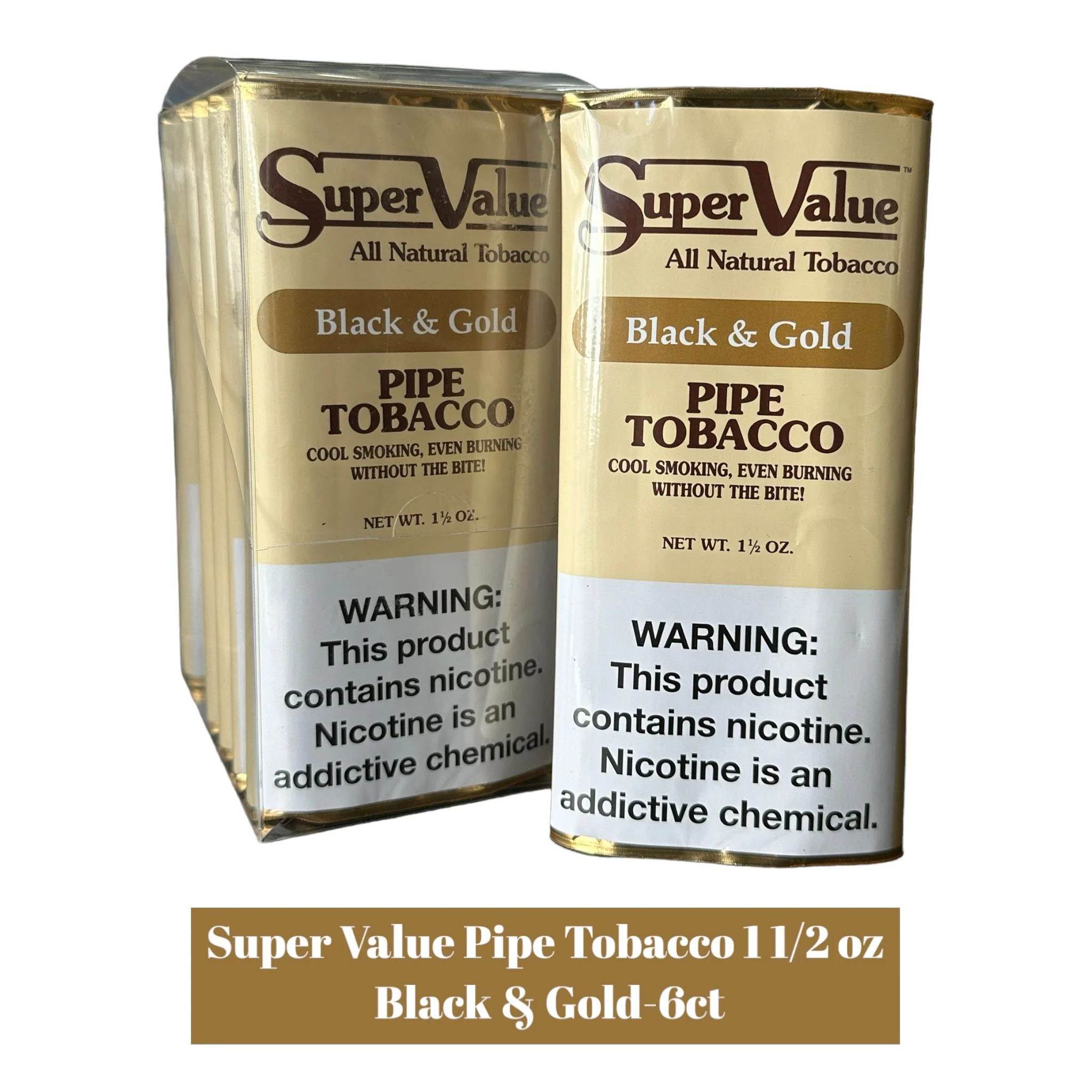 Super Value Pipe Tobacco 1.5 oz -6ct - Image 5