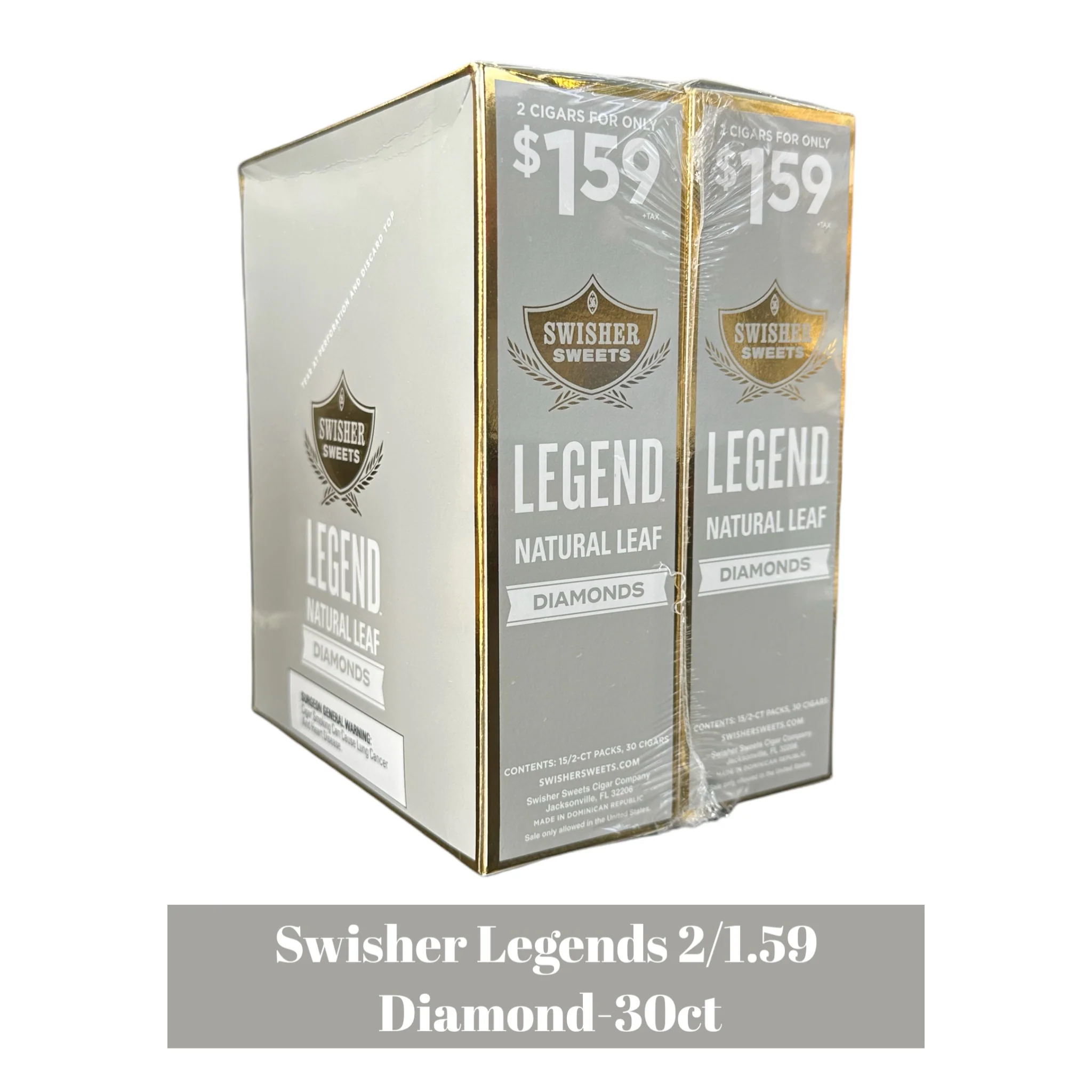Swisher Legend Cigarillos 1.59 2pk- 30ct - Image 3