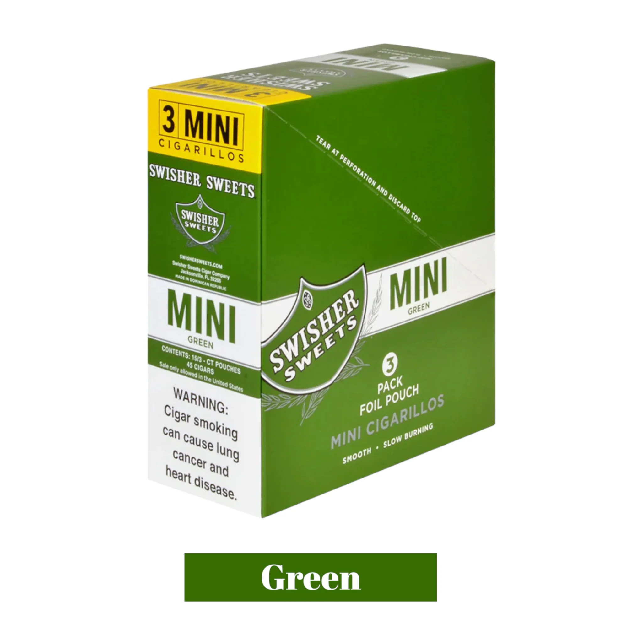 Swisher Mini Pouch 3pk Display- 15ct - Image 5