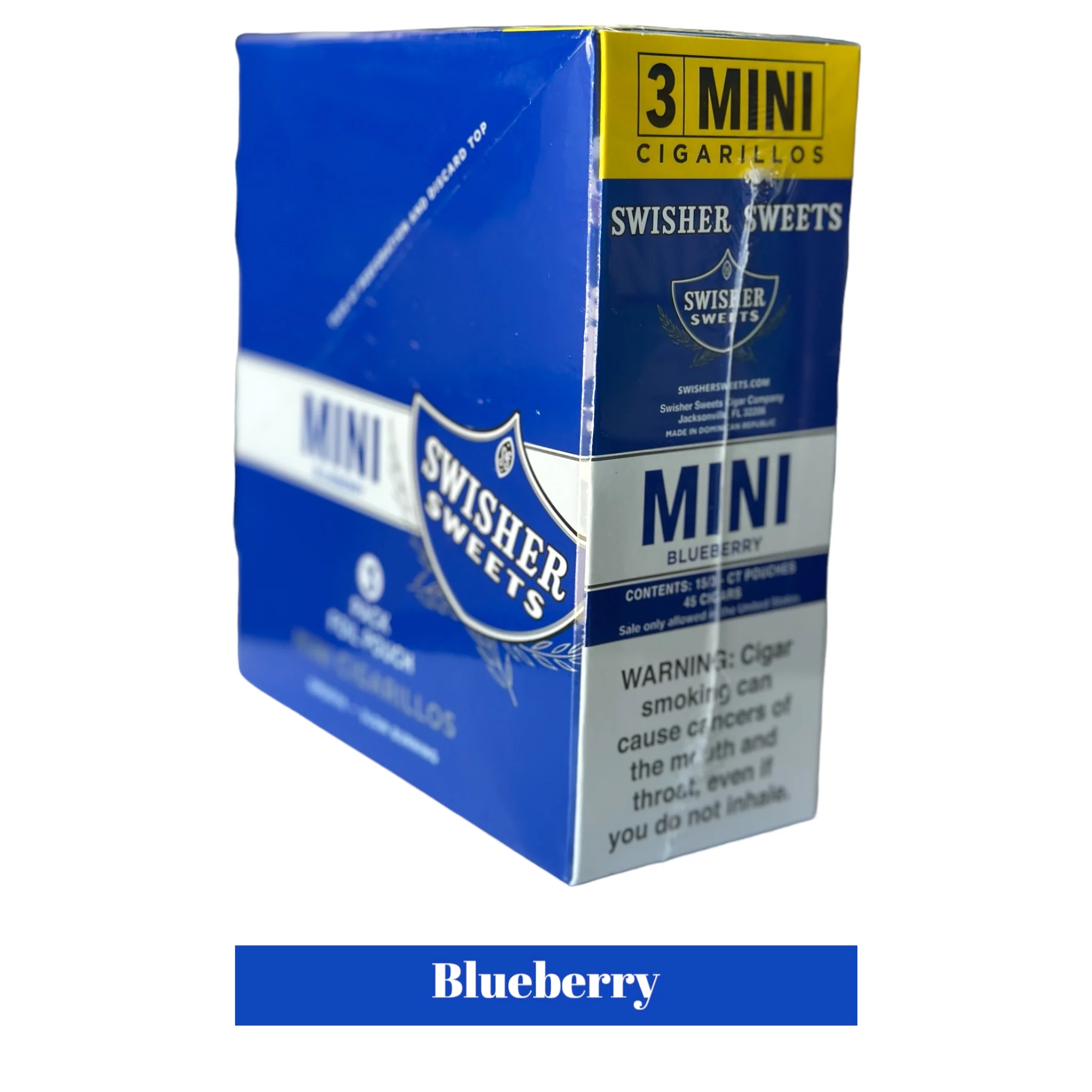 Swisher Mini Pouch 3pk Display- 15ct - Image 7