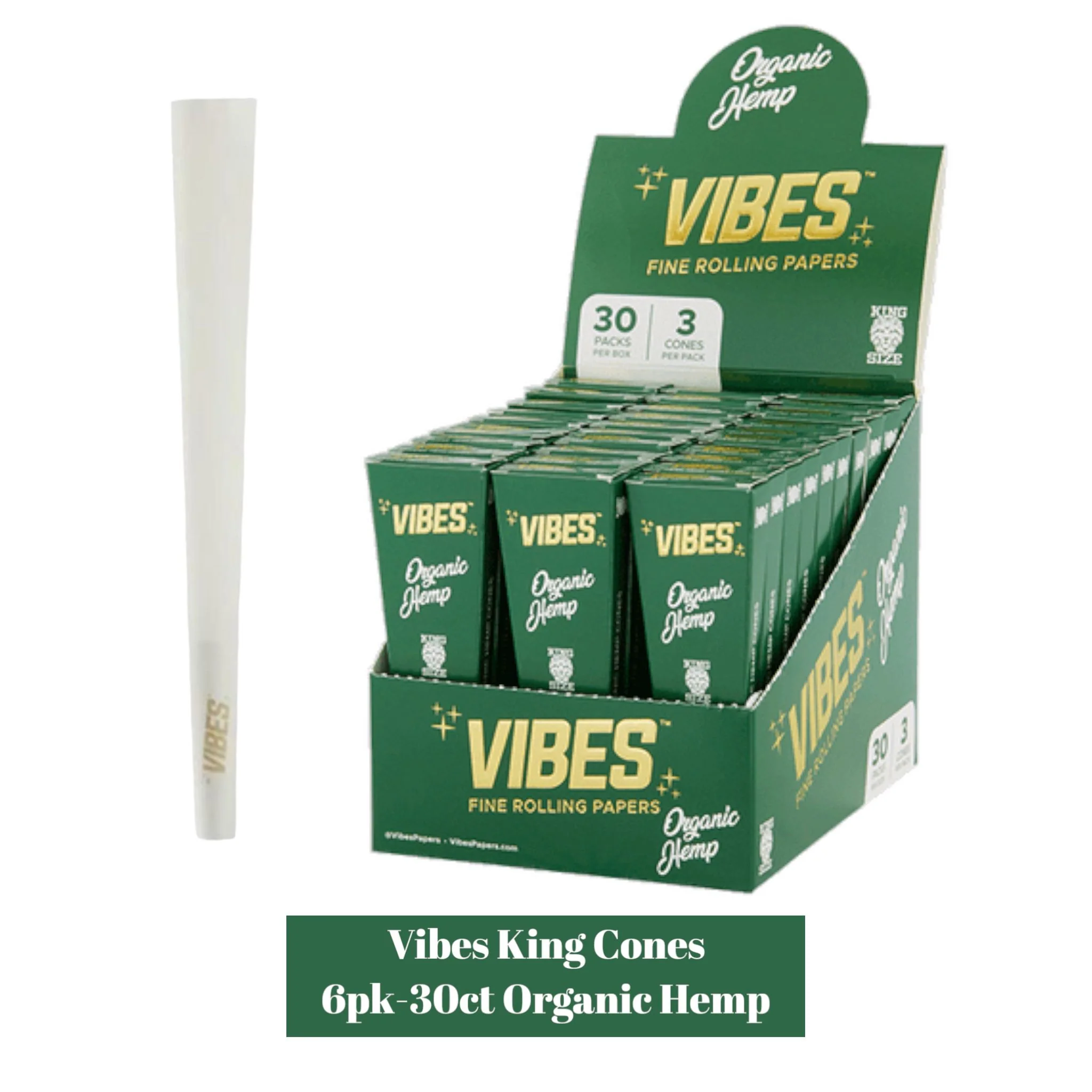 Vibes KING Cone 3pk-30ct - Image 5
