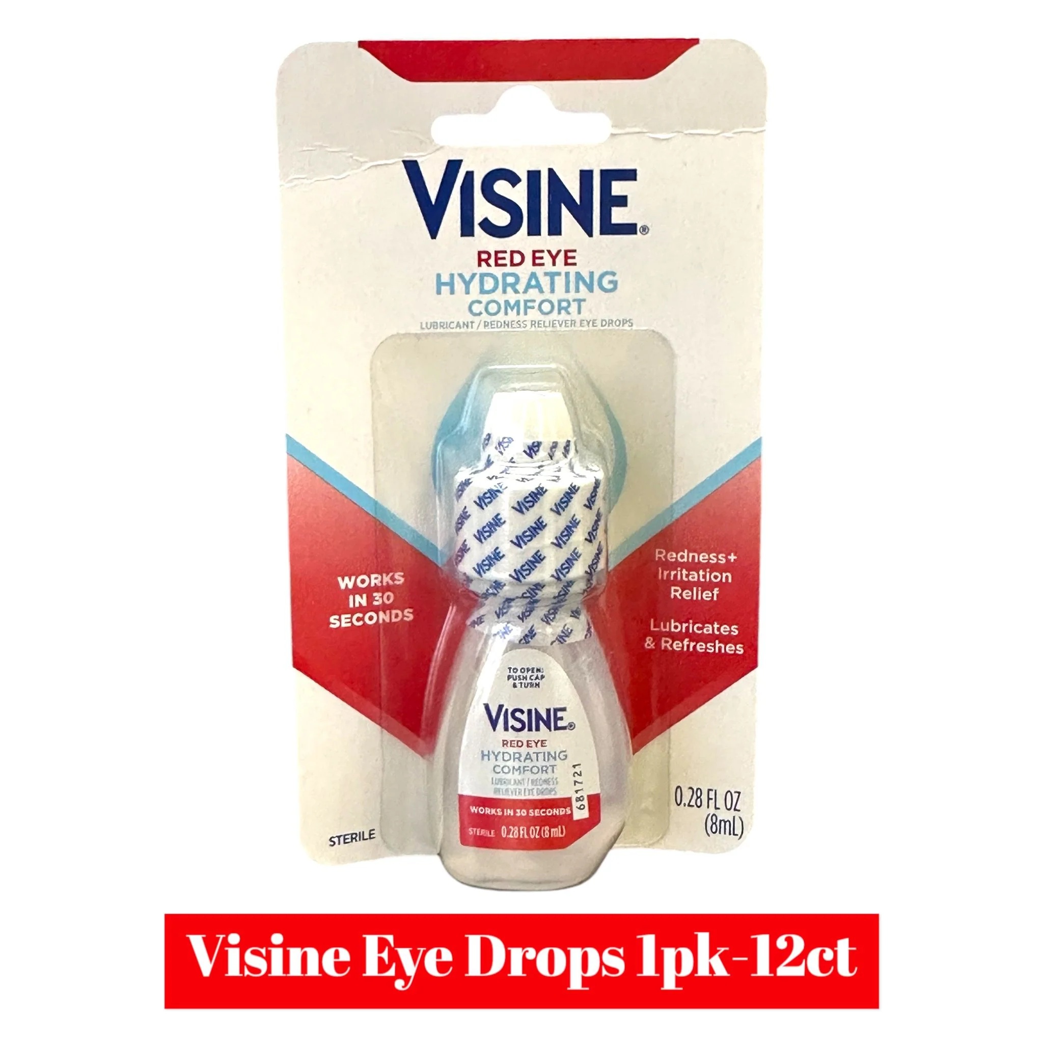 Visine Eye Drops 1pk- 12ct - Image 2