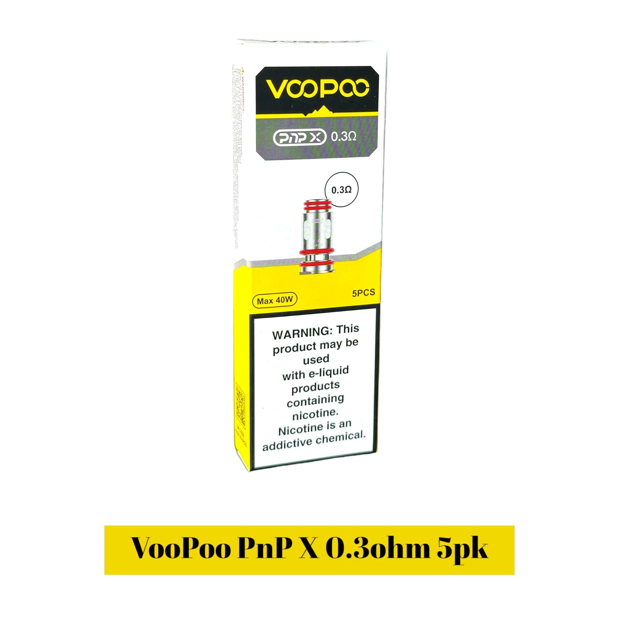 VooPoo PnP X Replacement Coils - 5pk - Image 4