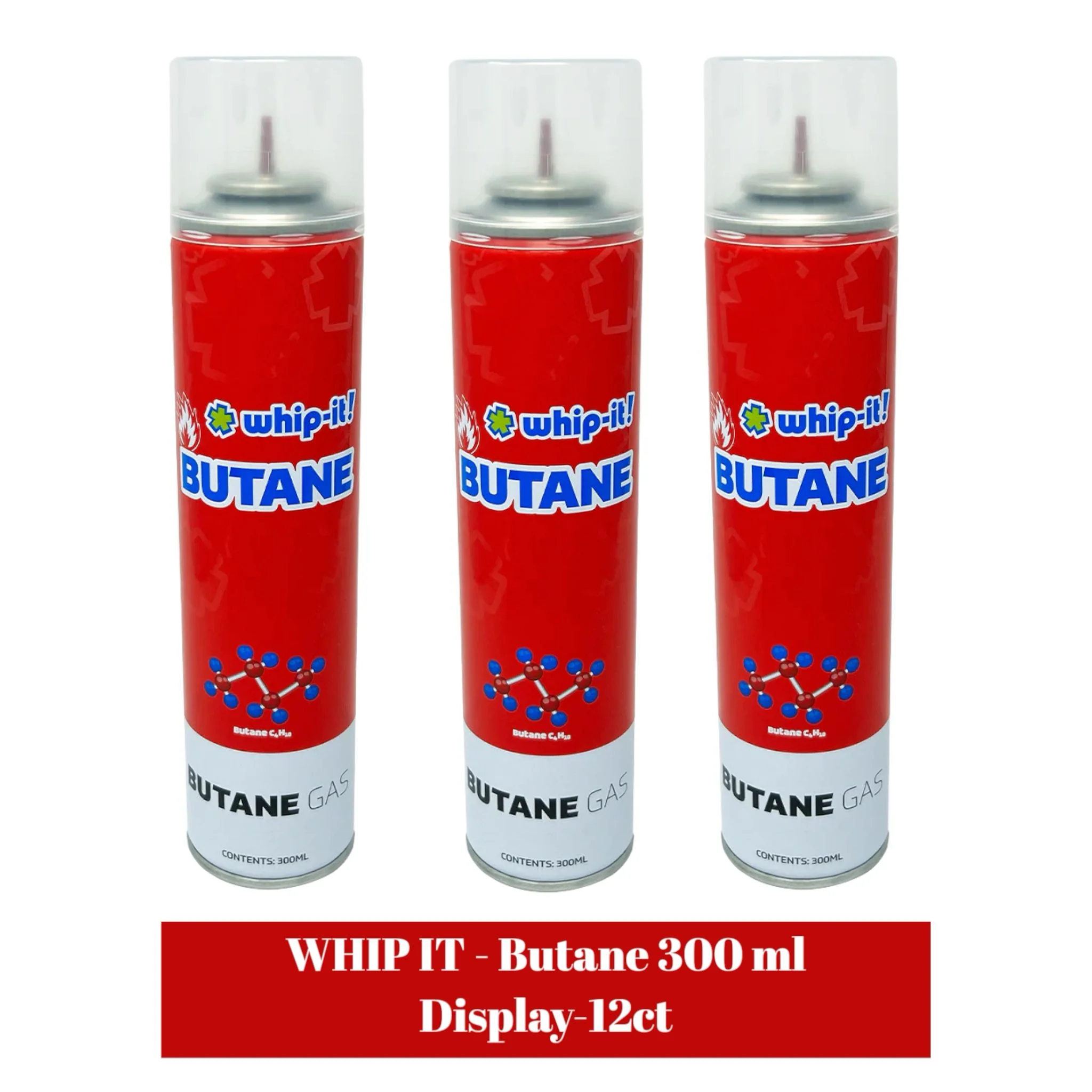 WHIP IT - Butane 300 ml Display-12ct - Image 2