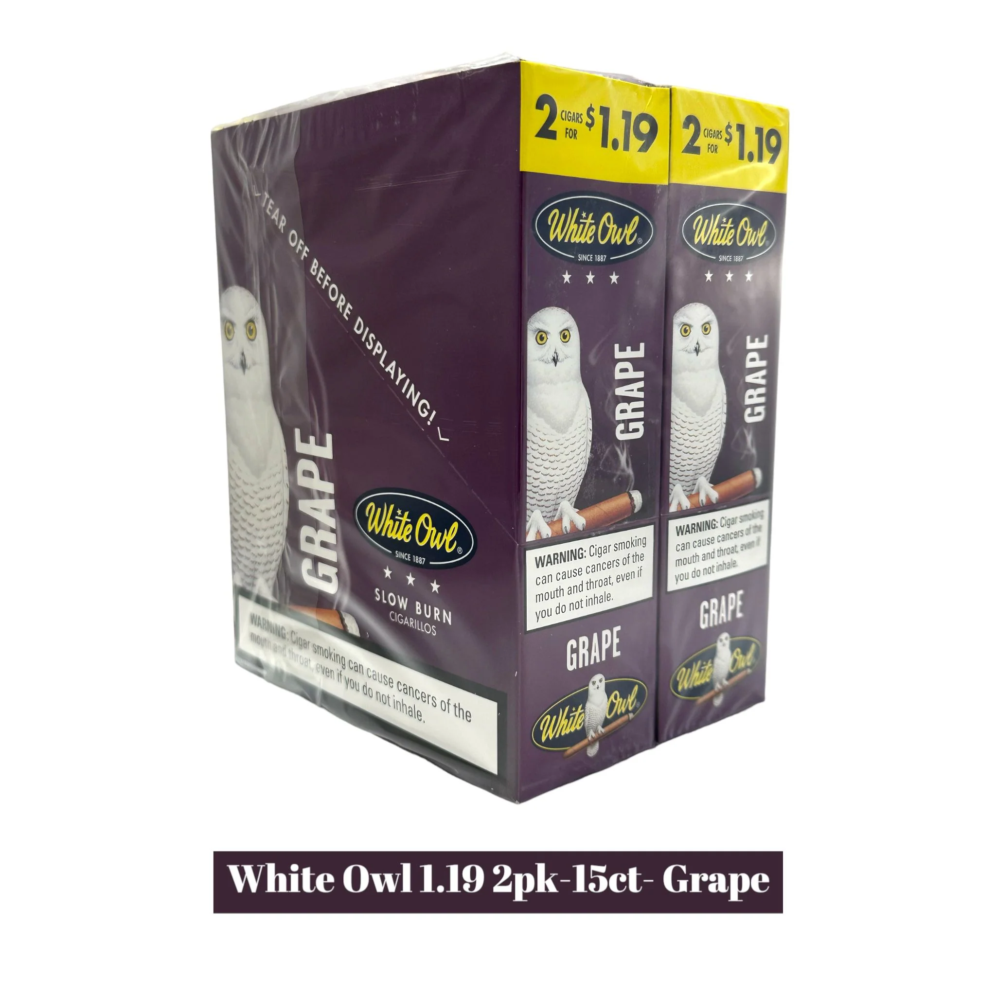 White Owl Cigarillos 1.19 2pk-15ct - Image 4
