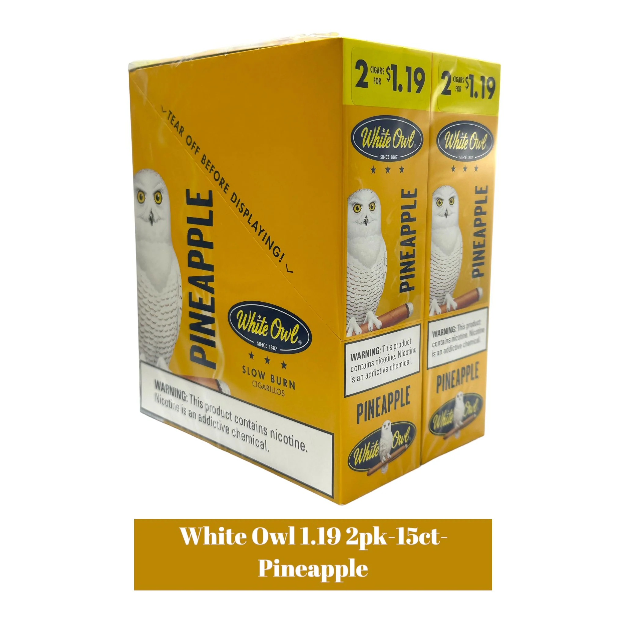 White Owl Cigarillos 1.19 2pk-15ct - Image 5