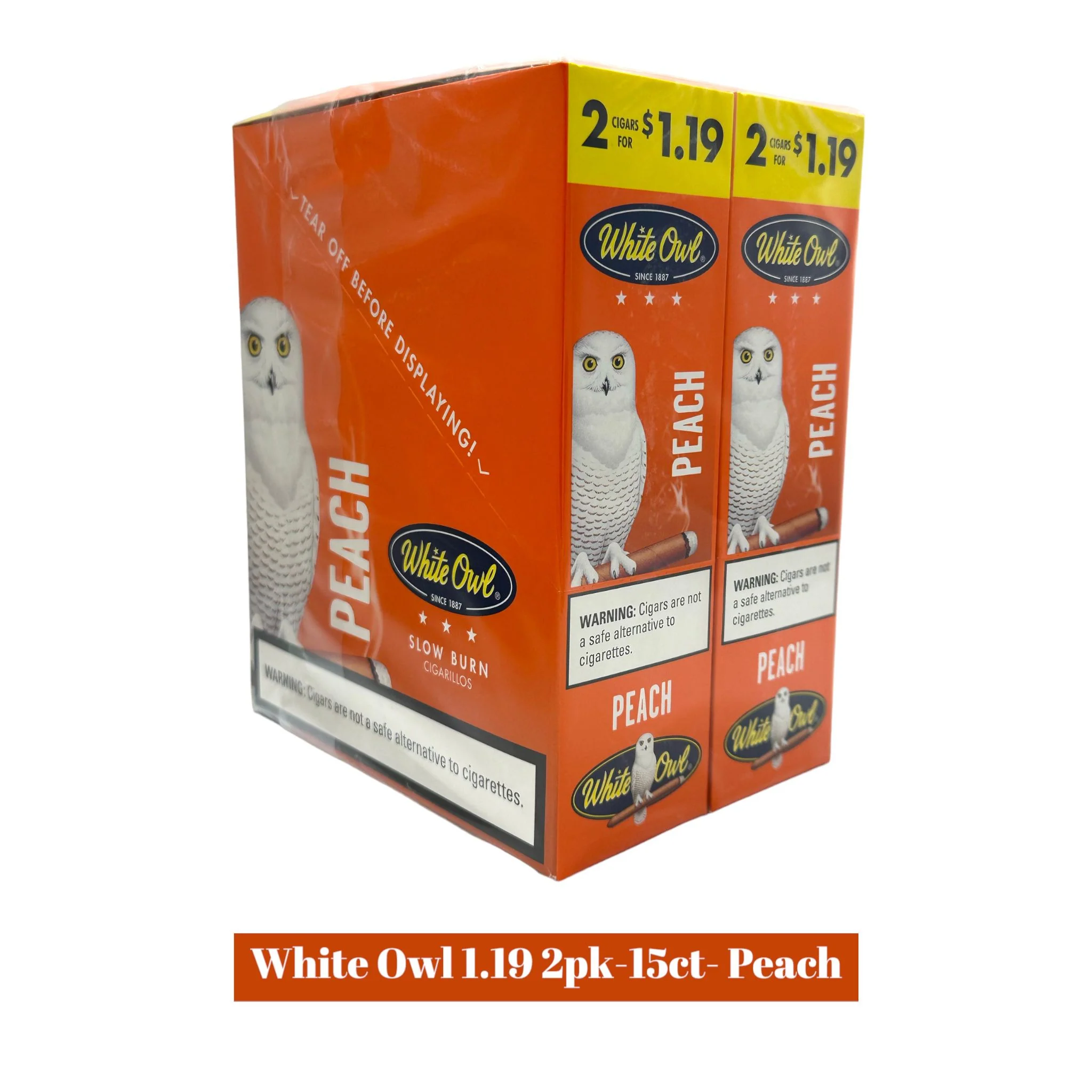 White Owl Cigarillos 1.19 2pk-15ct - Image 8