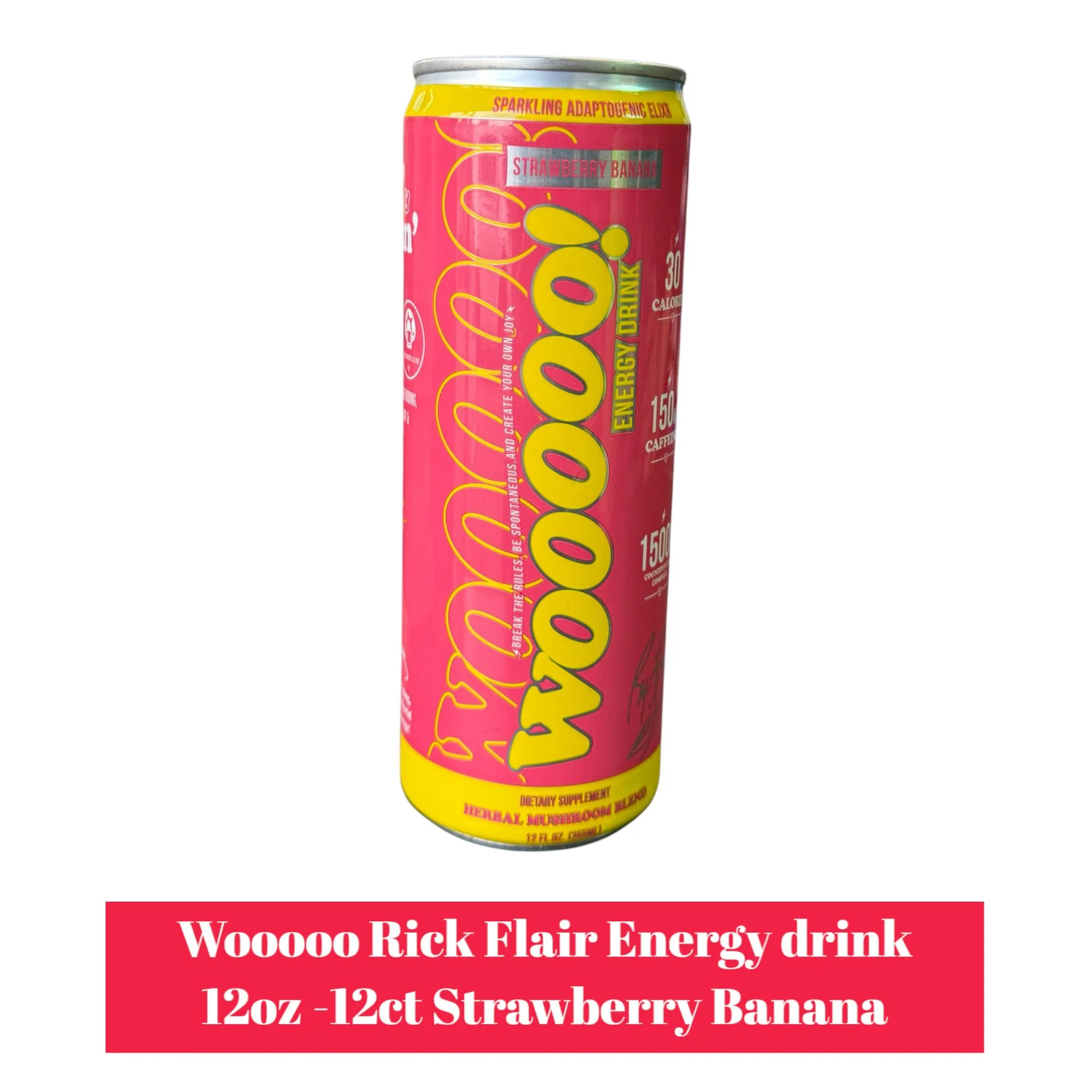 Wooooo Ric Flair Energy Drink 12oz- 12ct - Image 3