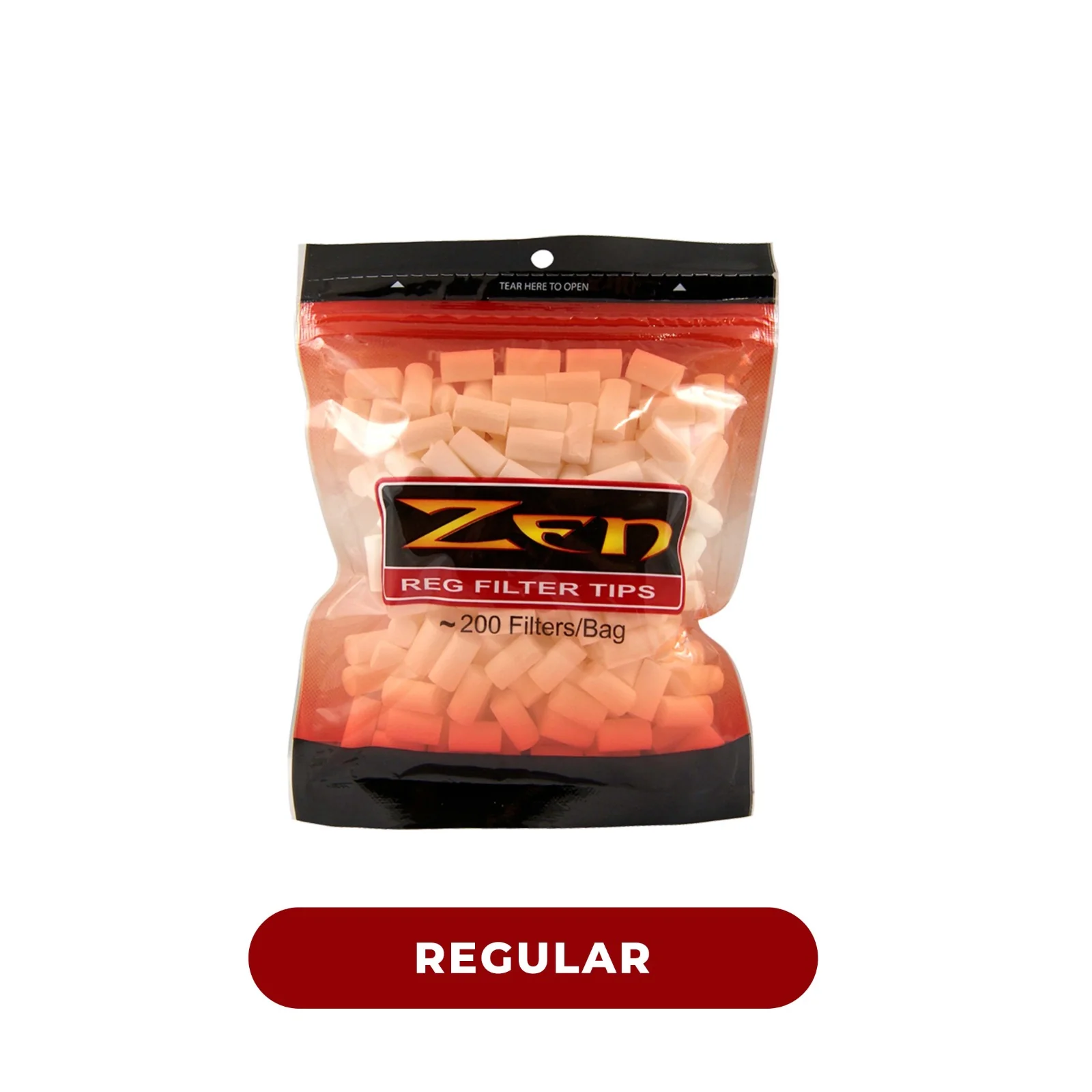 Zen Filter Tips Pouch- 200ct - Image 2