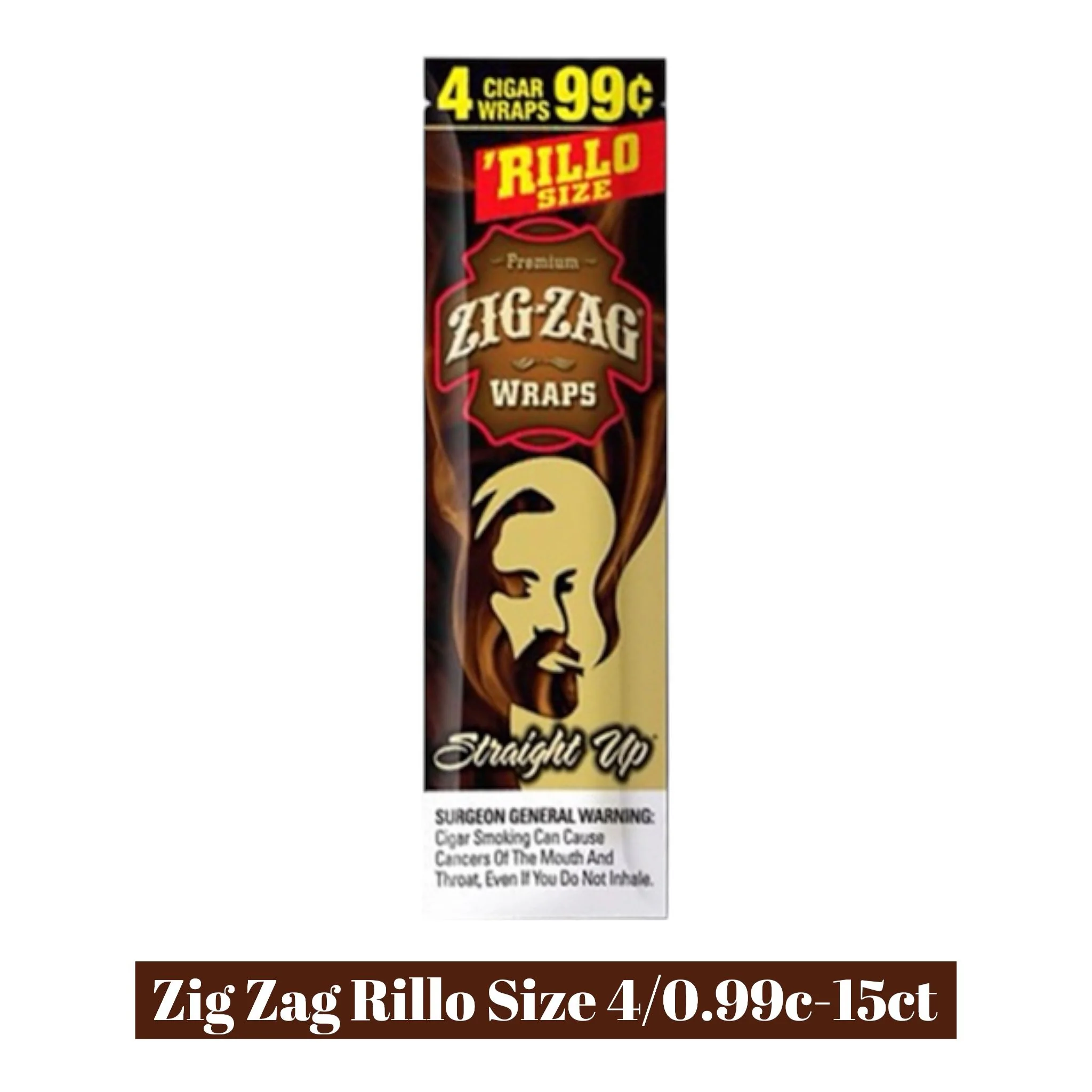 Zig Zag Rillo Size 4/0.99c-15ct - Image 2